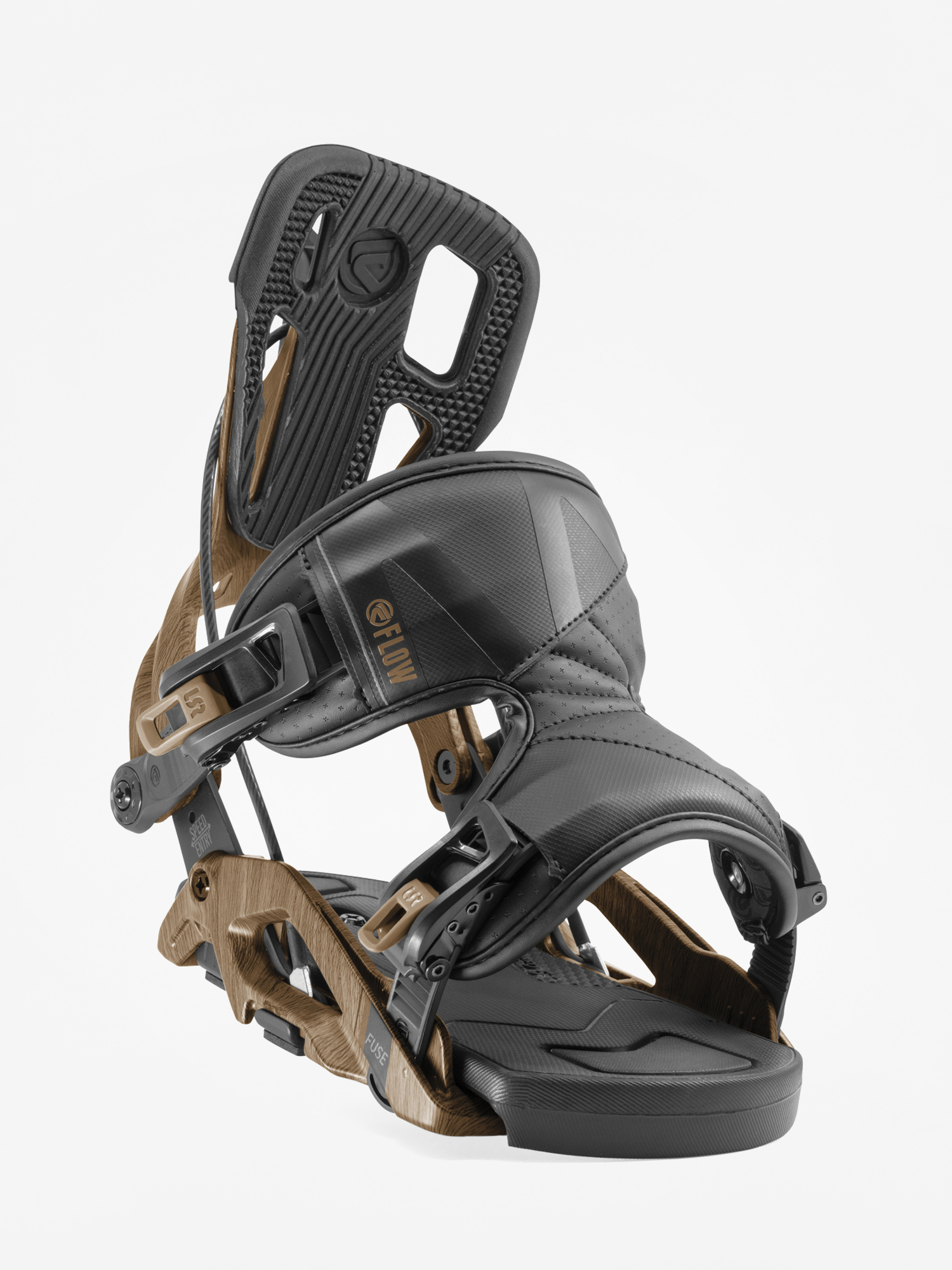 Męskie Wiązania snowboardowe Flow Fuse (brown)