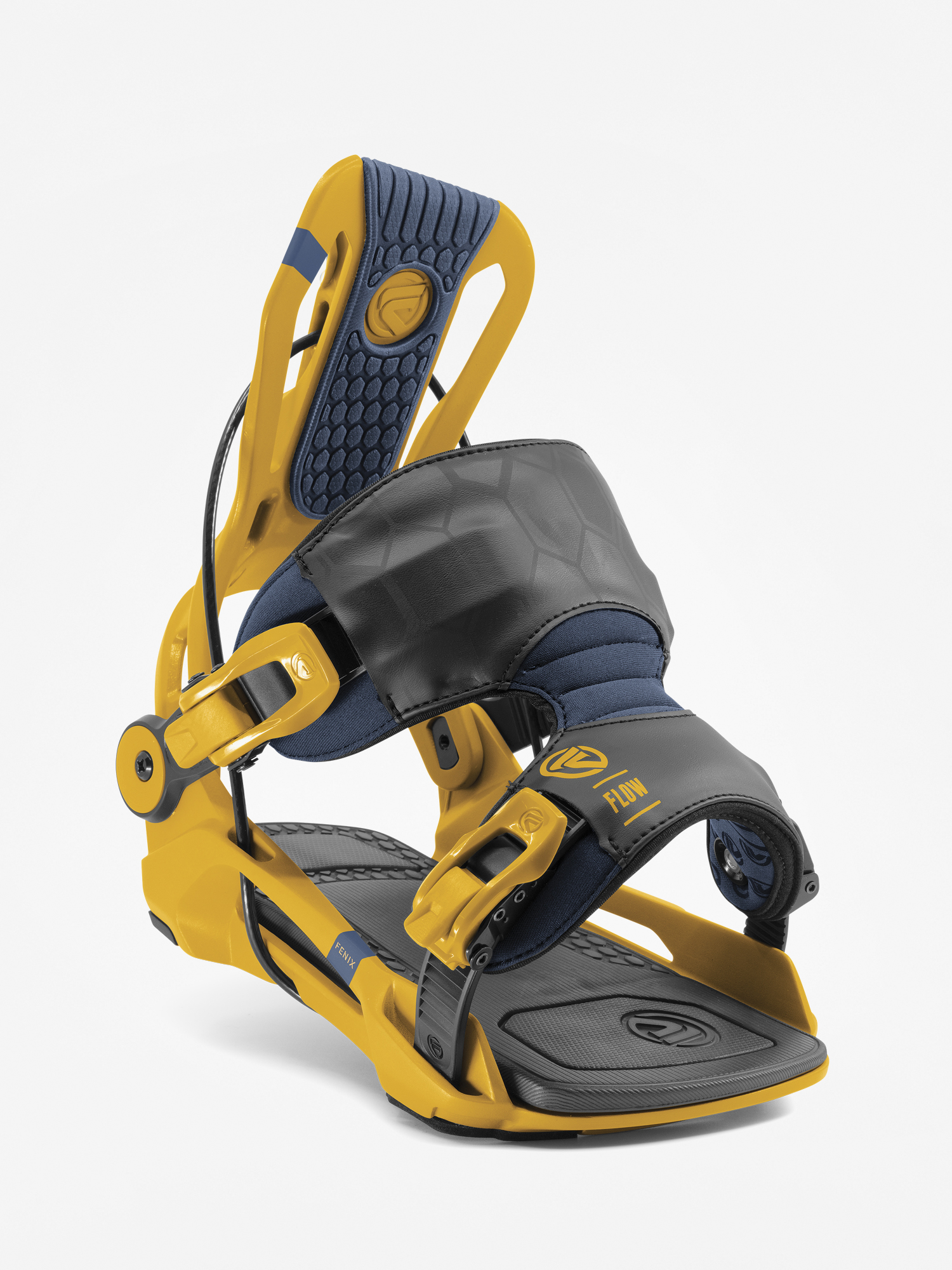Męskie Wiązania snowboardowe Flow Fenix (mustard)
