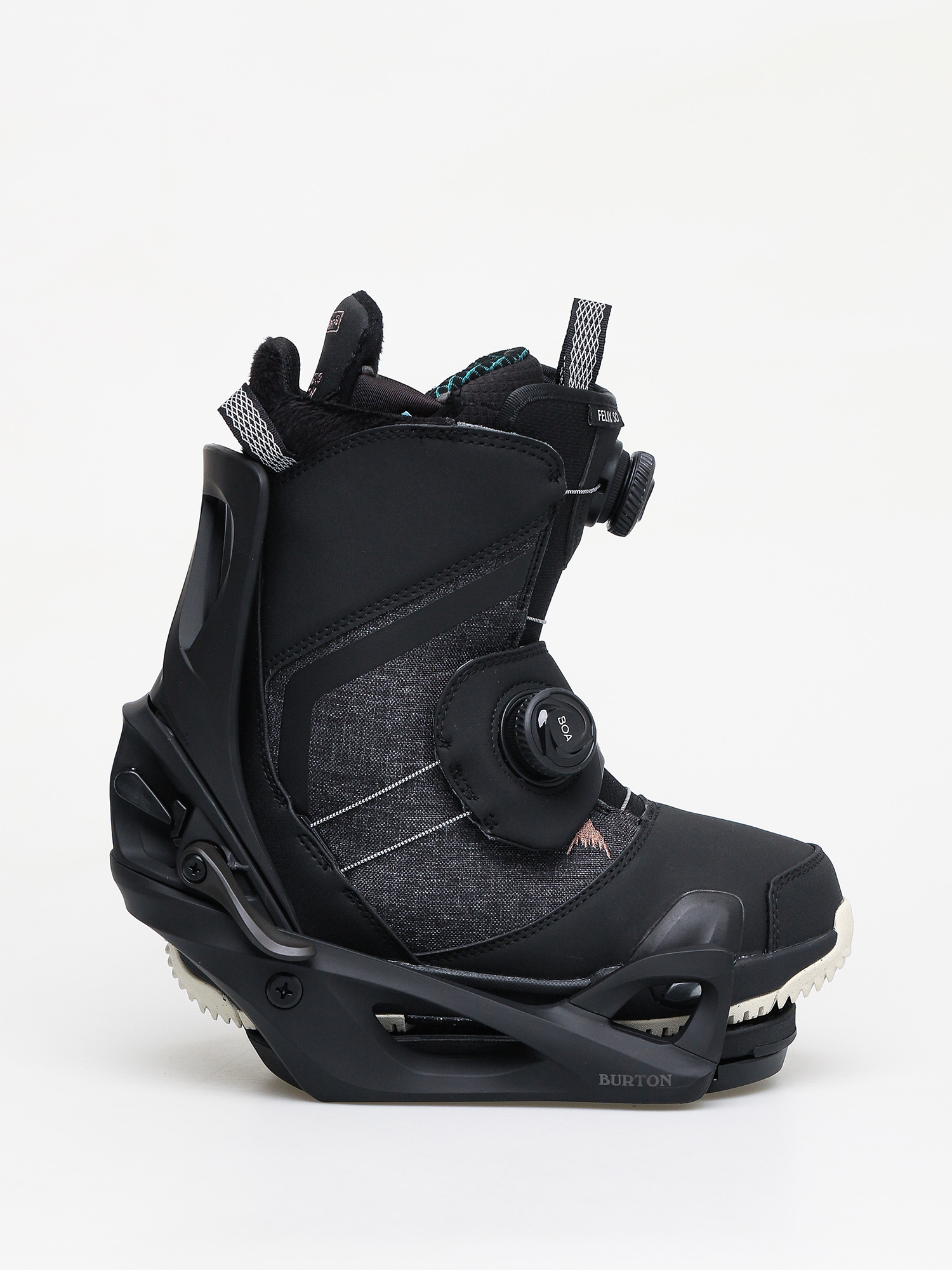 Damskie Zestaw Burton Felix Step On Bindings Included (black/black/shift)