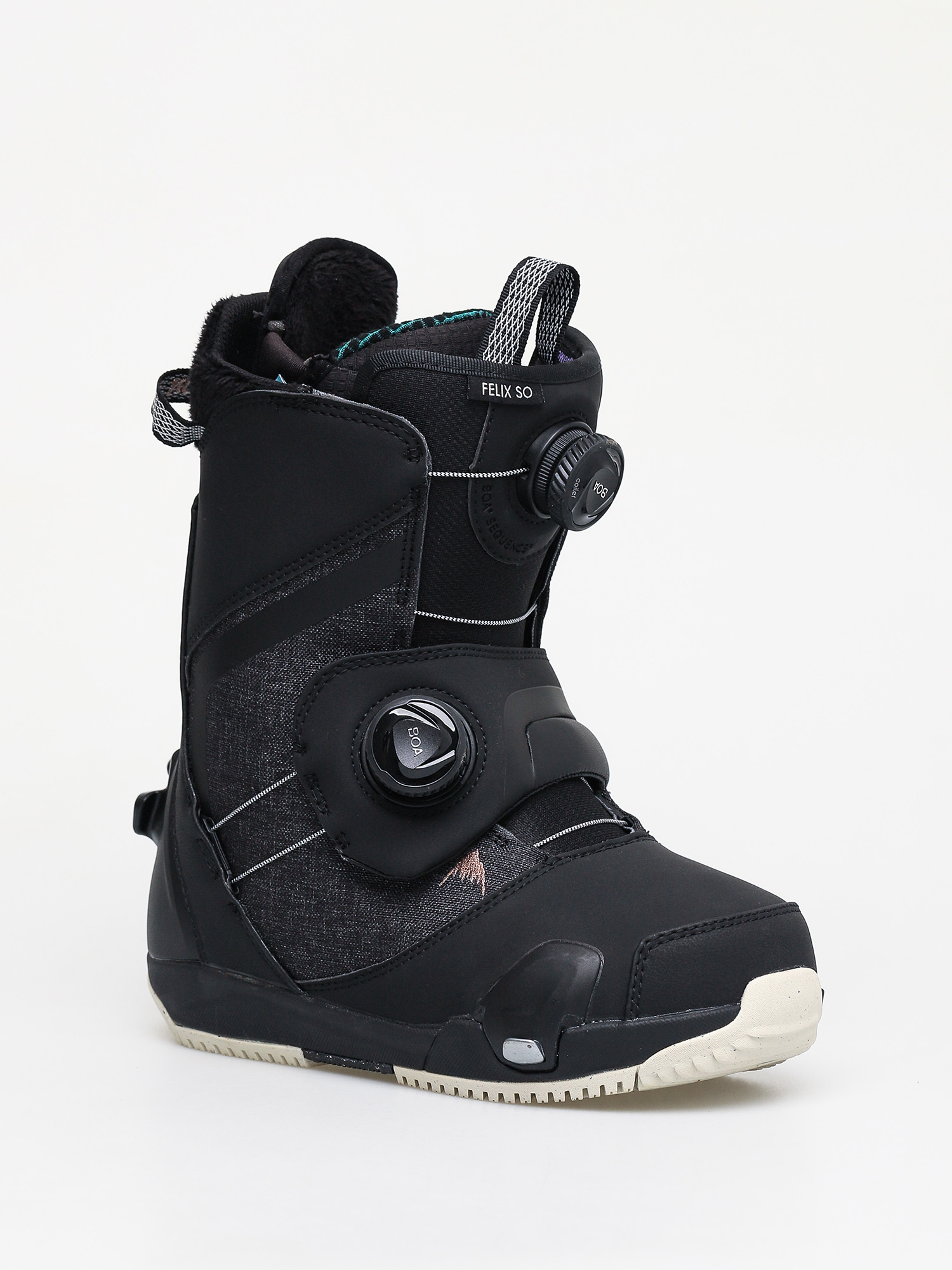 Damskie Zestaw Burton Felix Step On Bindings Included (black/black/shift)