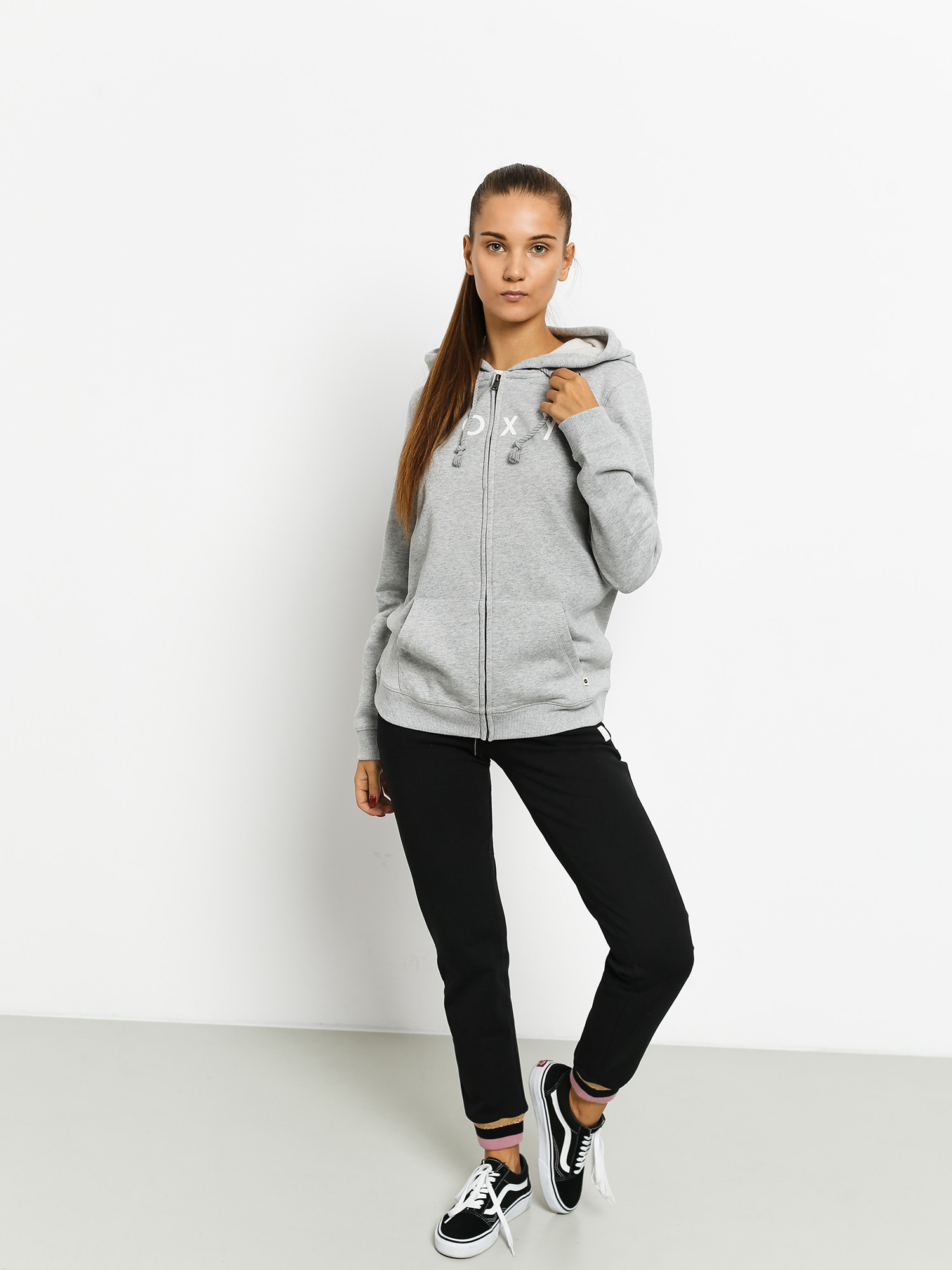 Bluza z kapturem Roxy Cosmic Nights ZHD Wmn (heritage heather)