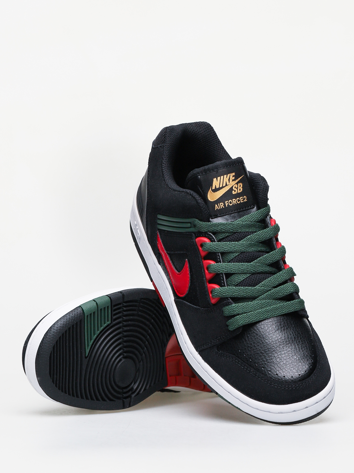 nike sb air force 2 black