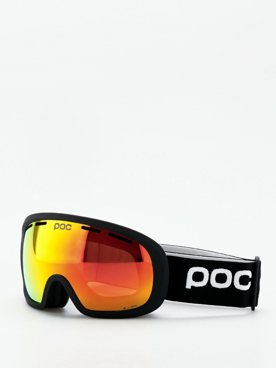 Gogle POC Fovea Mid Clarity (uranium black/spektris orange)