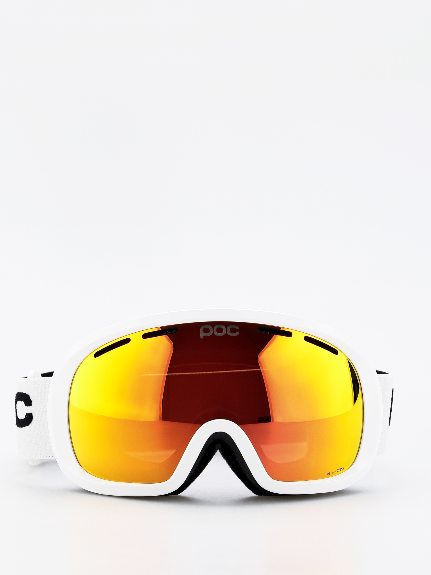 Gogle POC Fovea Mid Clarity (hydrogen white/spektris orange)