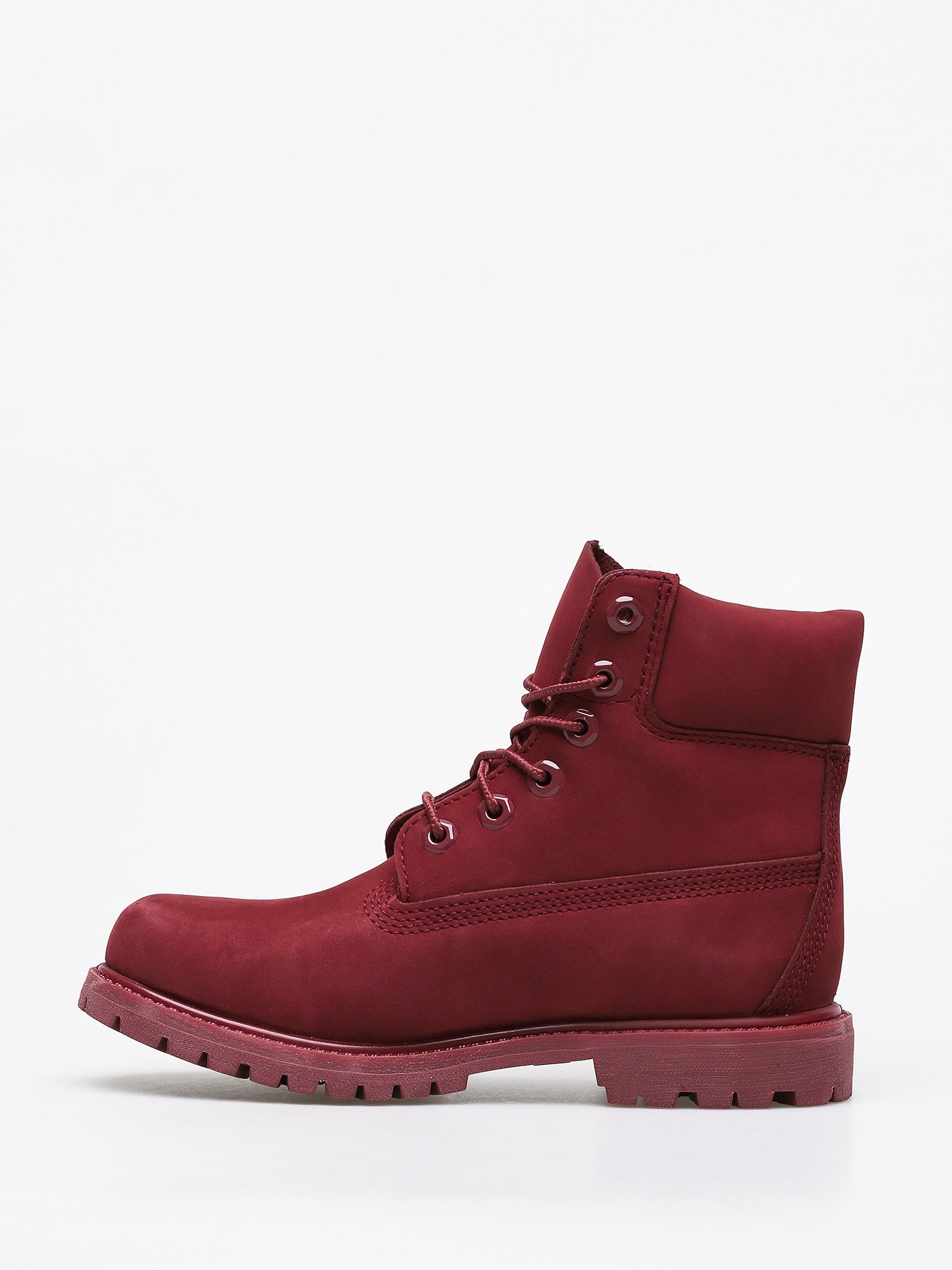 Buty zimowe Timberland 6 in Premium Wmn (dark red nubuck)