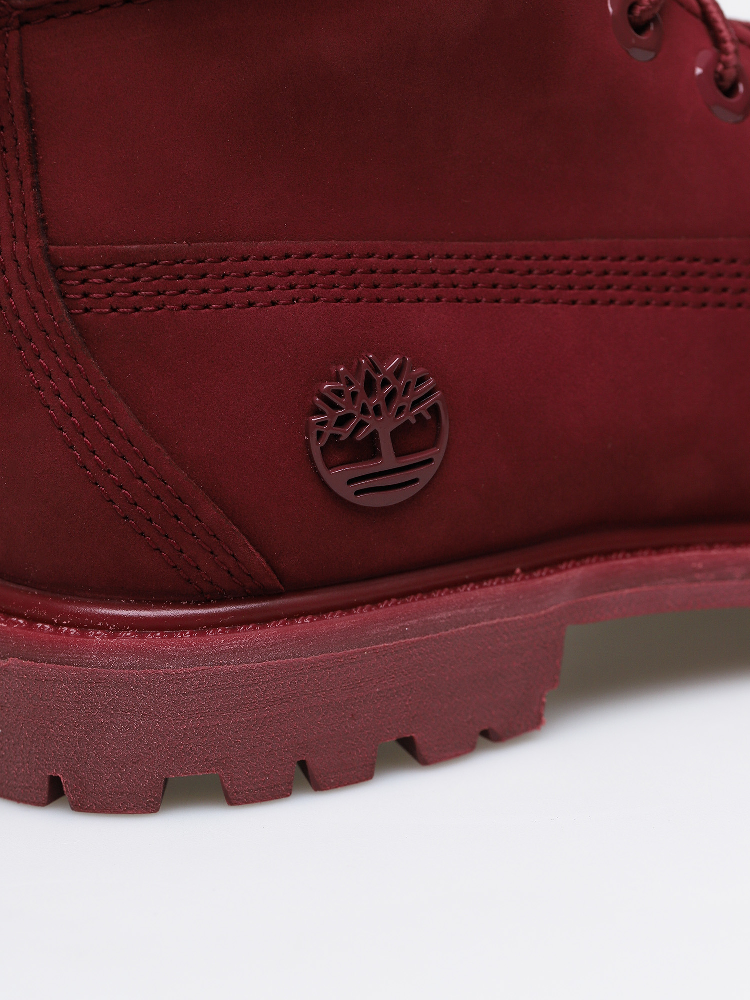 Buty zimowe Timberland 6 in Premium Wmn (dark red nubuck)