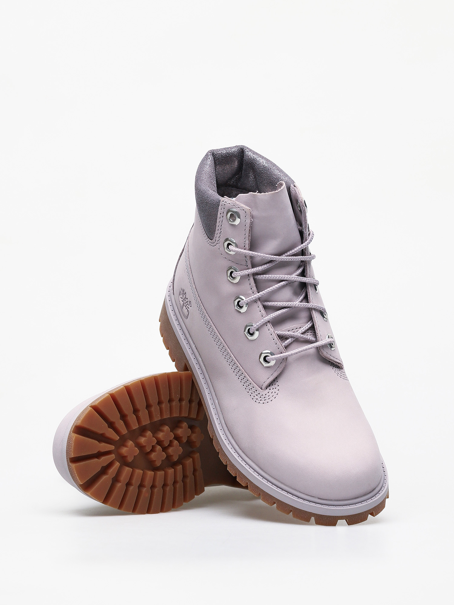 Buty zimowe Timberland 6 In Premium (light grey nubuck)