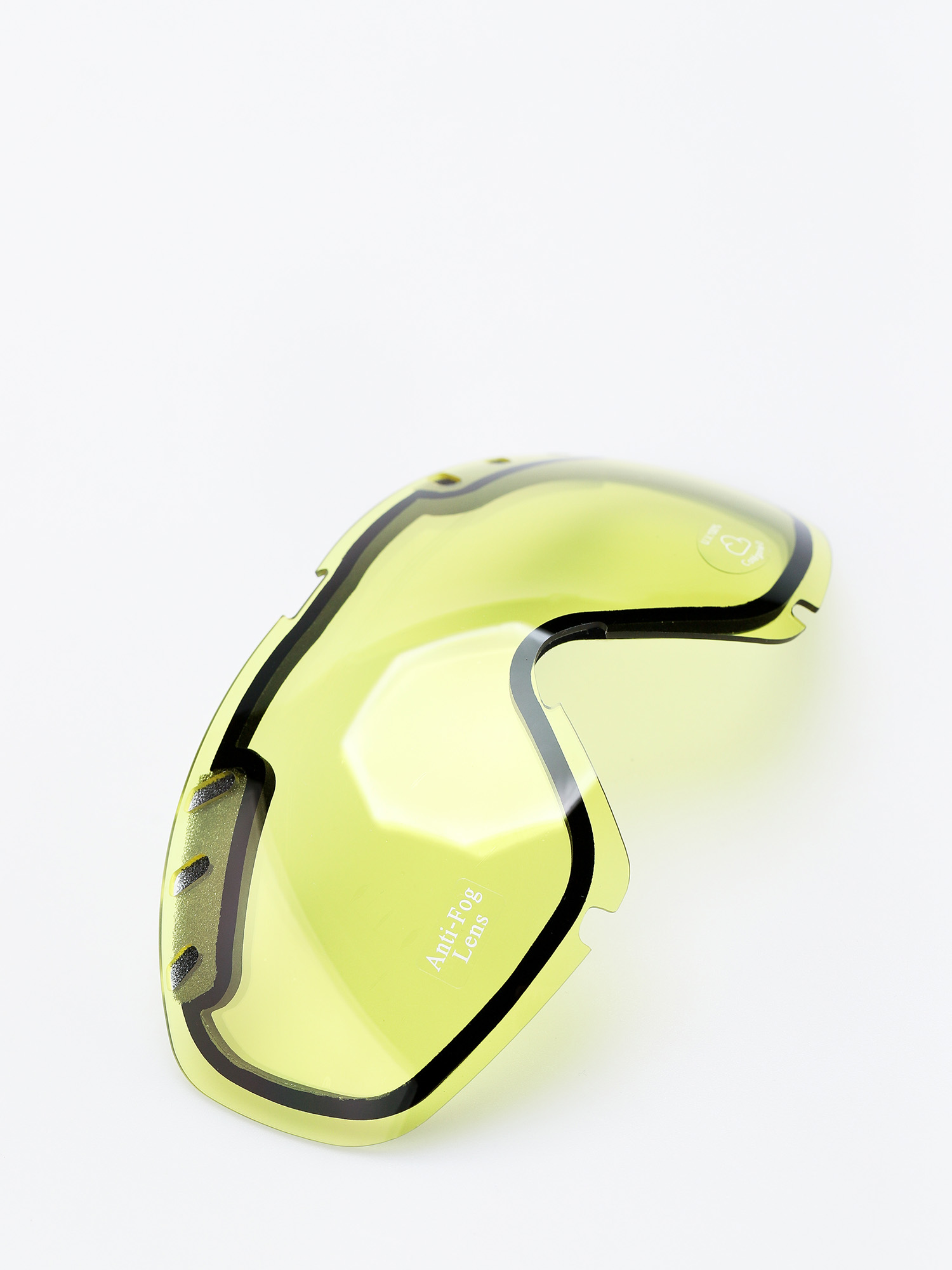 Gogle Majesty Patrol (glossy white/green emerald mirror/clear amber)