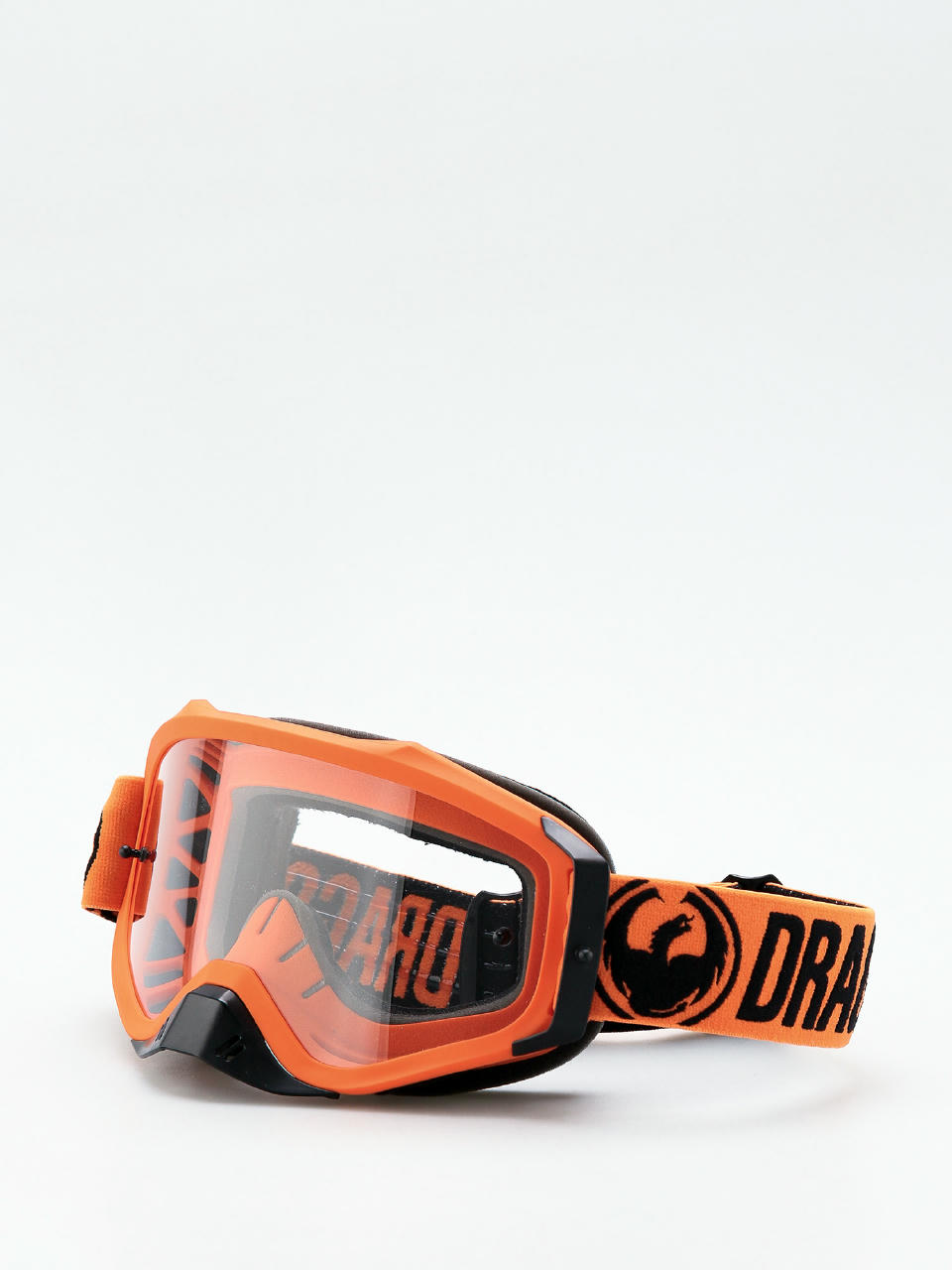 Gogle Dragon MXV PLUS (break orange/clear)