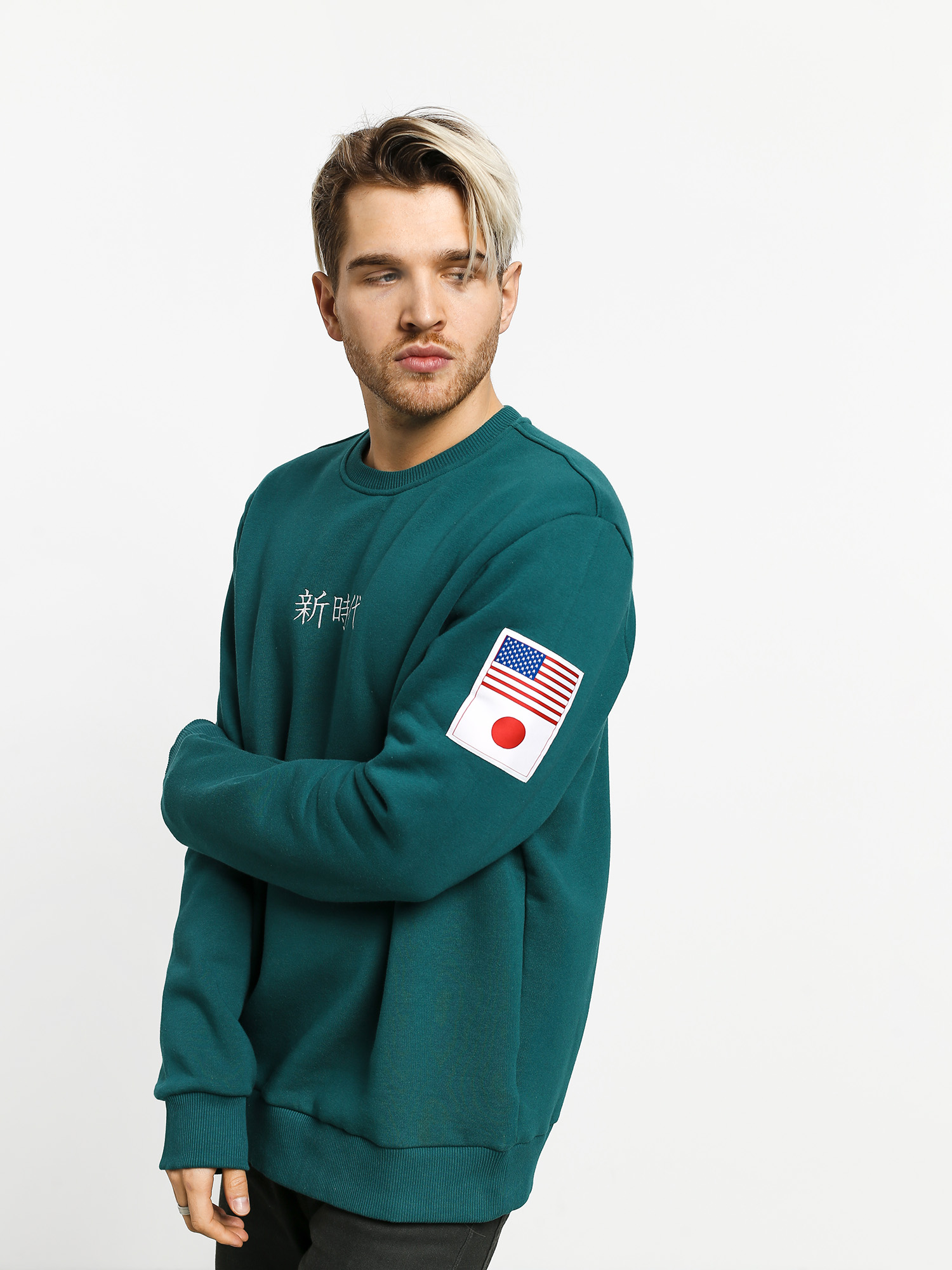 Bluza New Era Far East (midnite green)