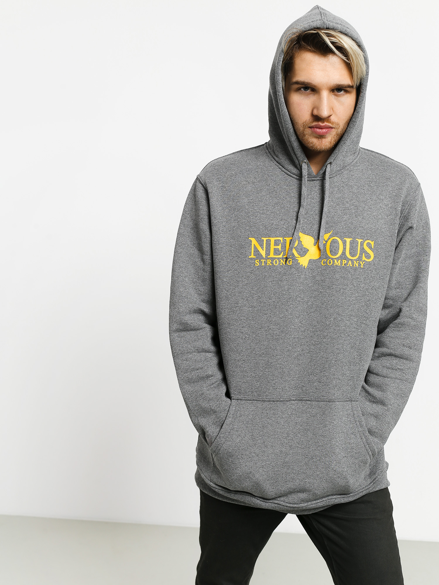 Bluza z kapturem Nervous Classic HD (grey)