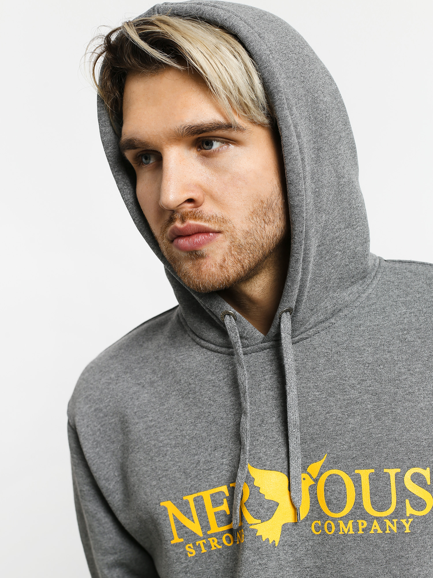 Bluza z kapturem Nervous Classic HD (grey)