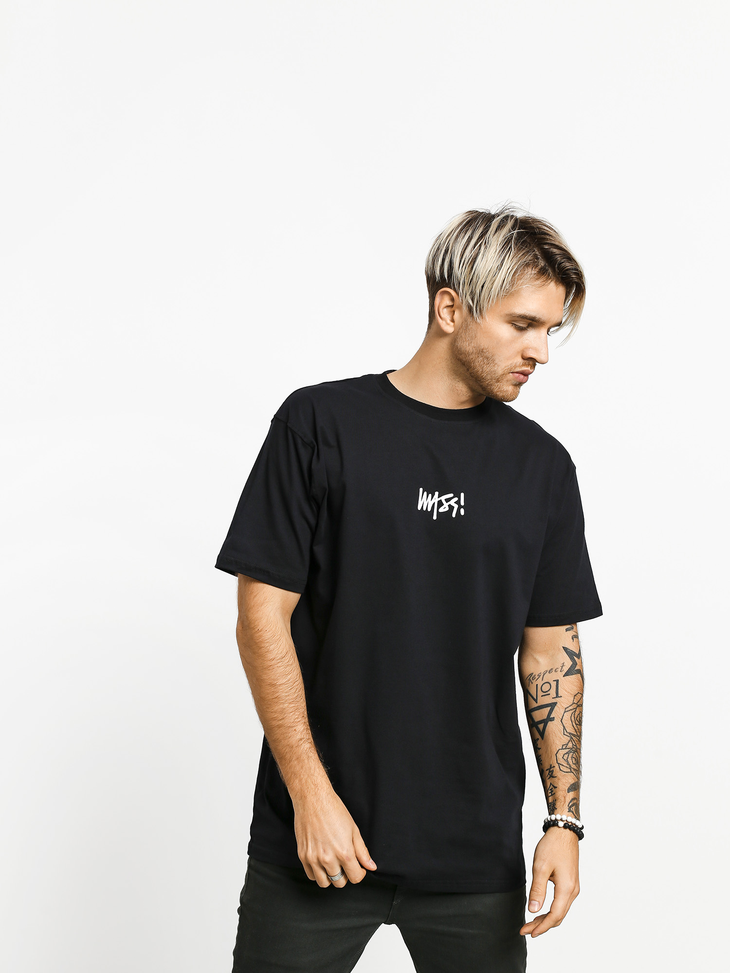 T-shirt MassDnm Signature Small Logo (black)