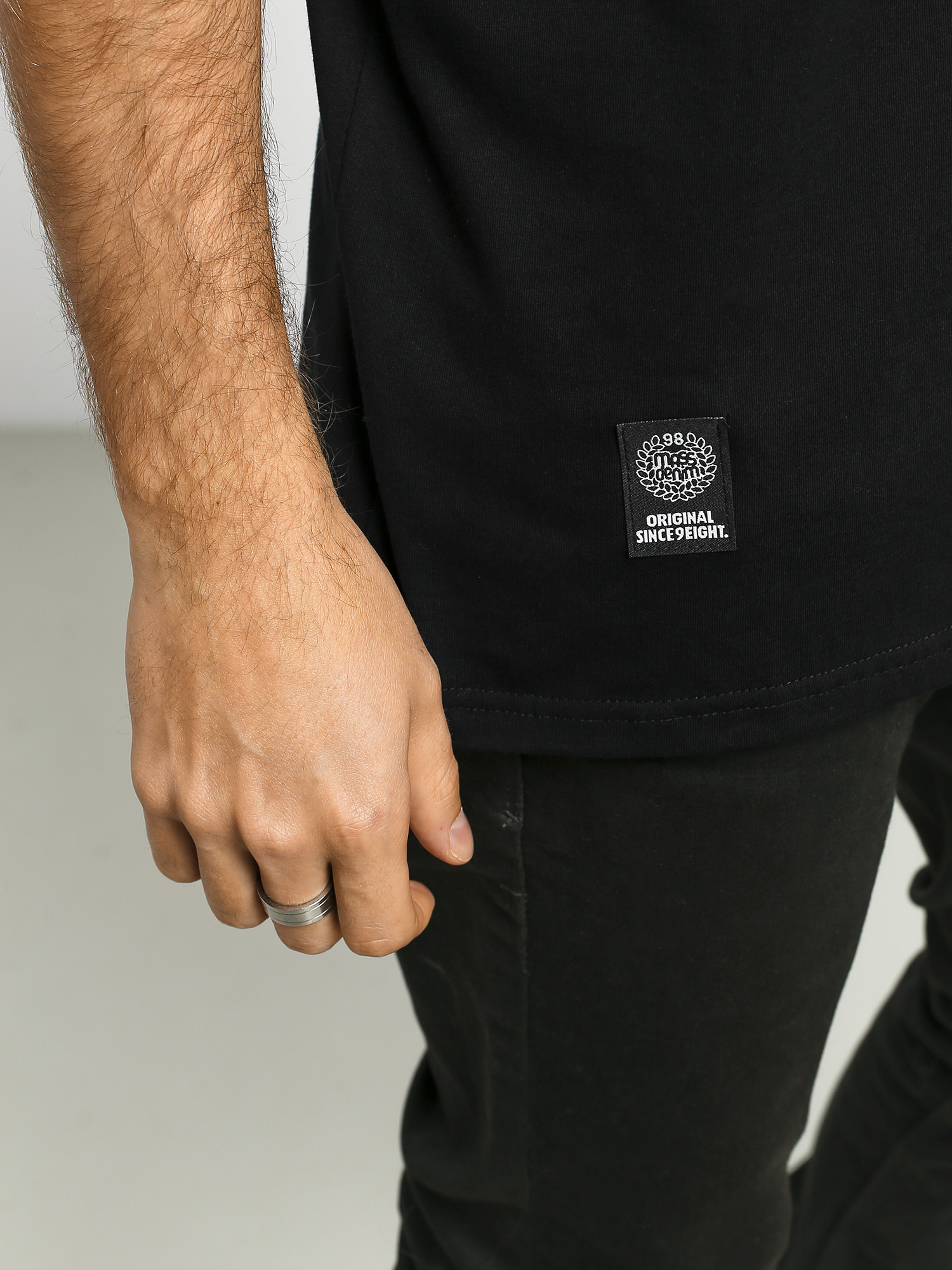 T-shirt MassDnm Signature Small Logo (black)
