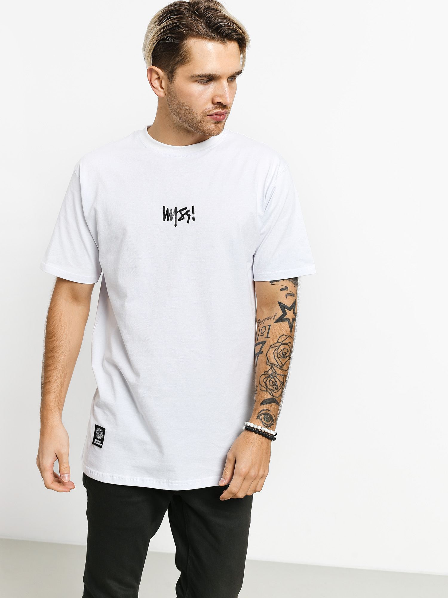 T-shirt MassDnm Signature Small Logo (white)
