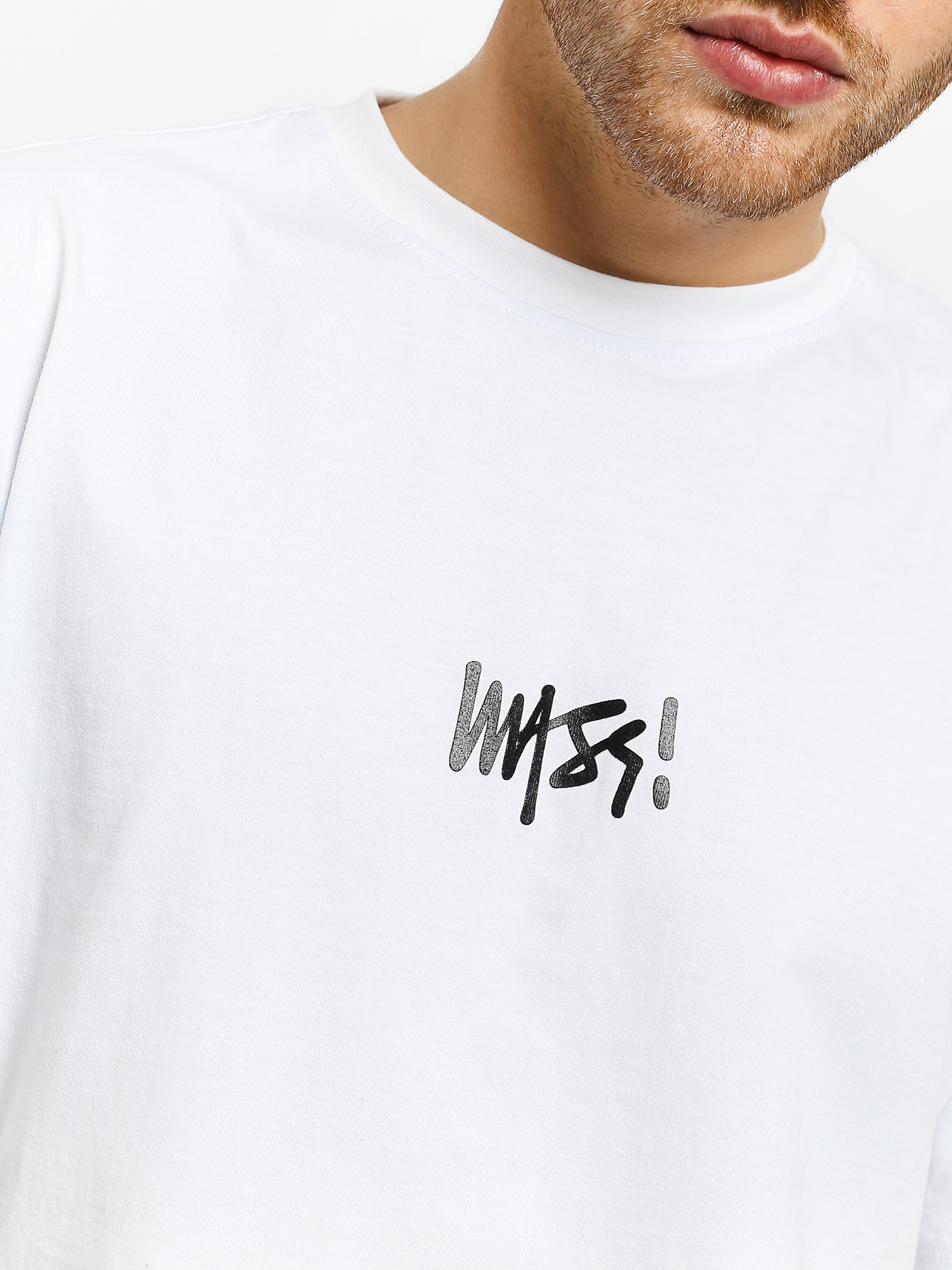 T-shirt MassDnm Signature Small Logo (white)