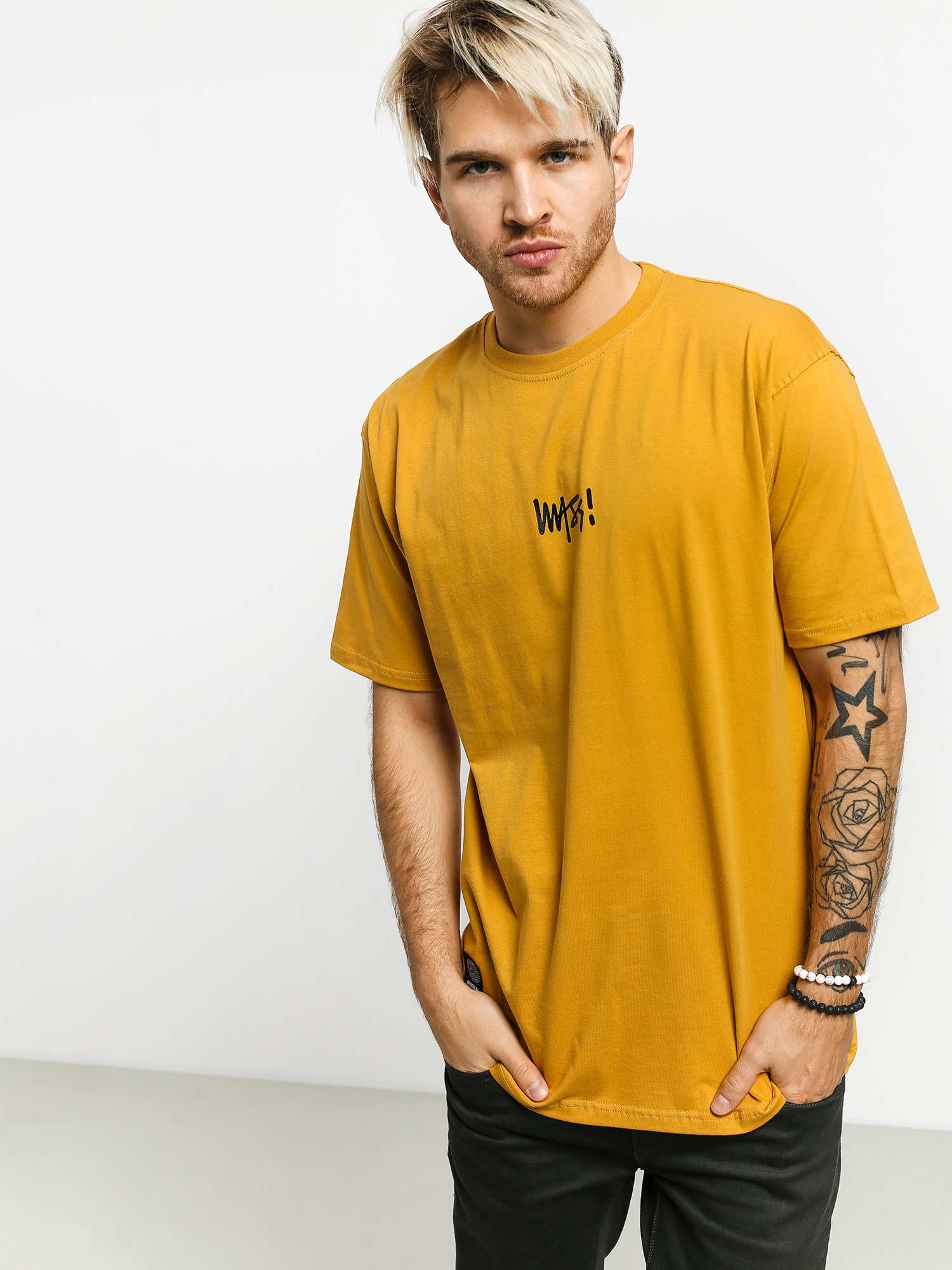 T-shirt MassDnm Signature Small Logo (wheat)