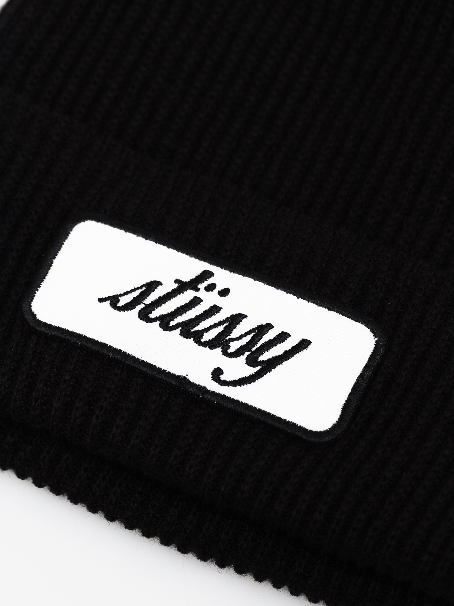Czapka zimowa Stussy Patch Cuff (black)
