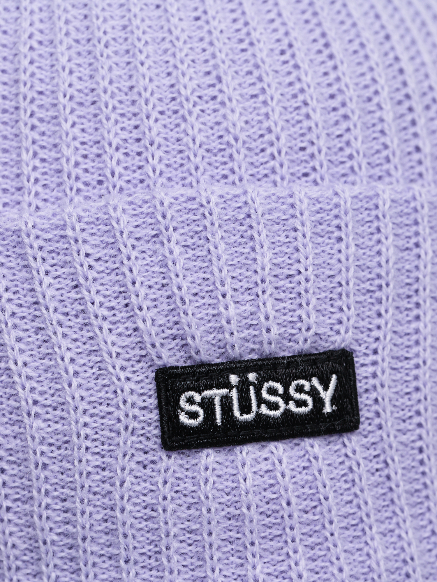 Czapka zimowa Stussy Small Patch Watch (lavendar)