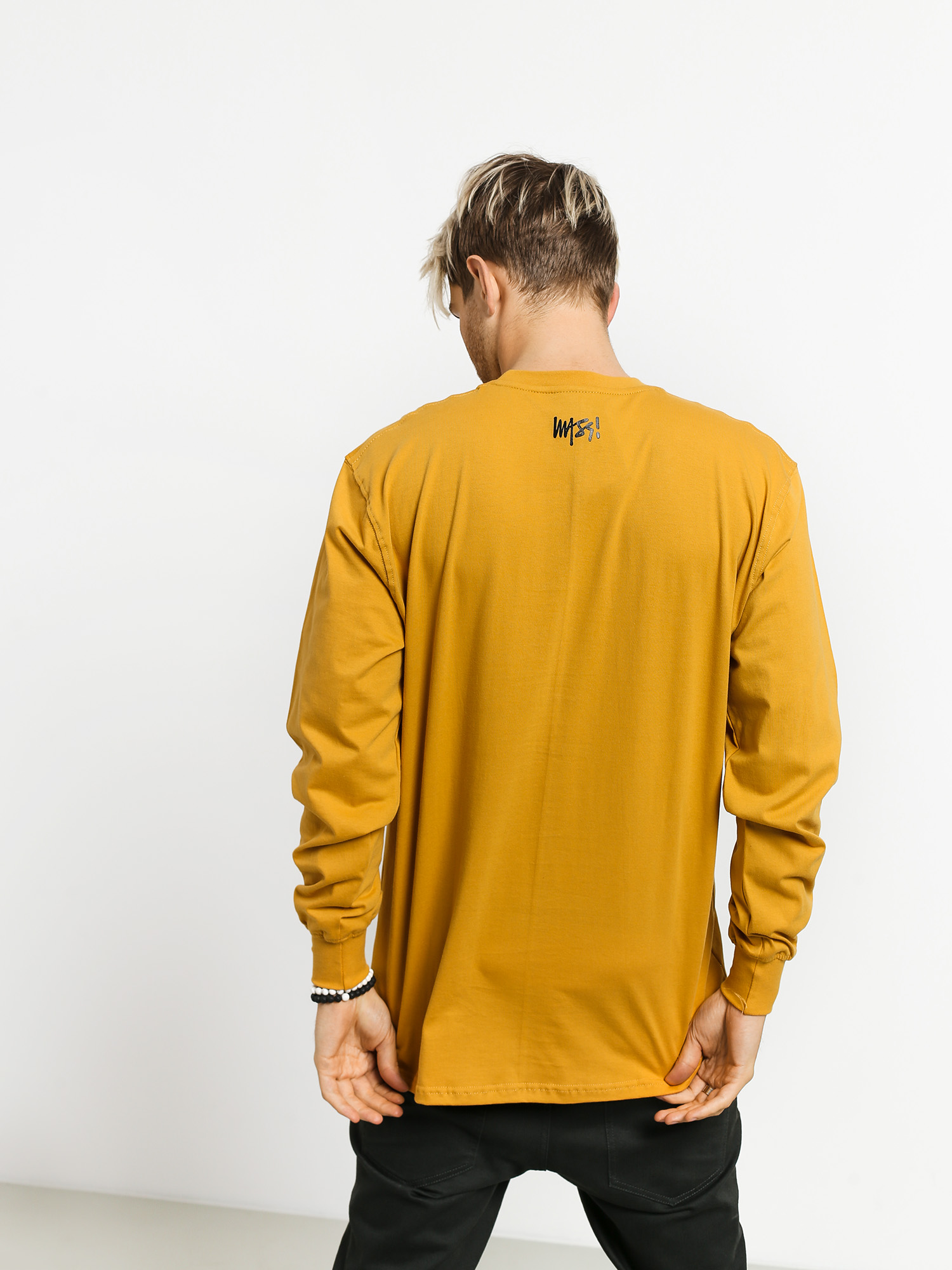 Longsleeve MassDnm Signature Small Logo (wheat)