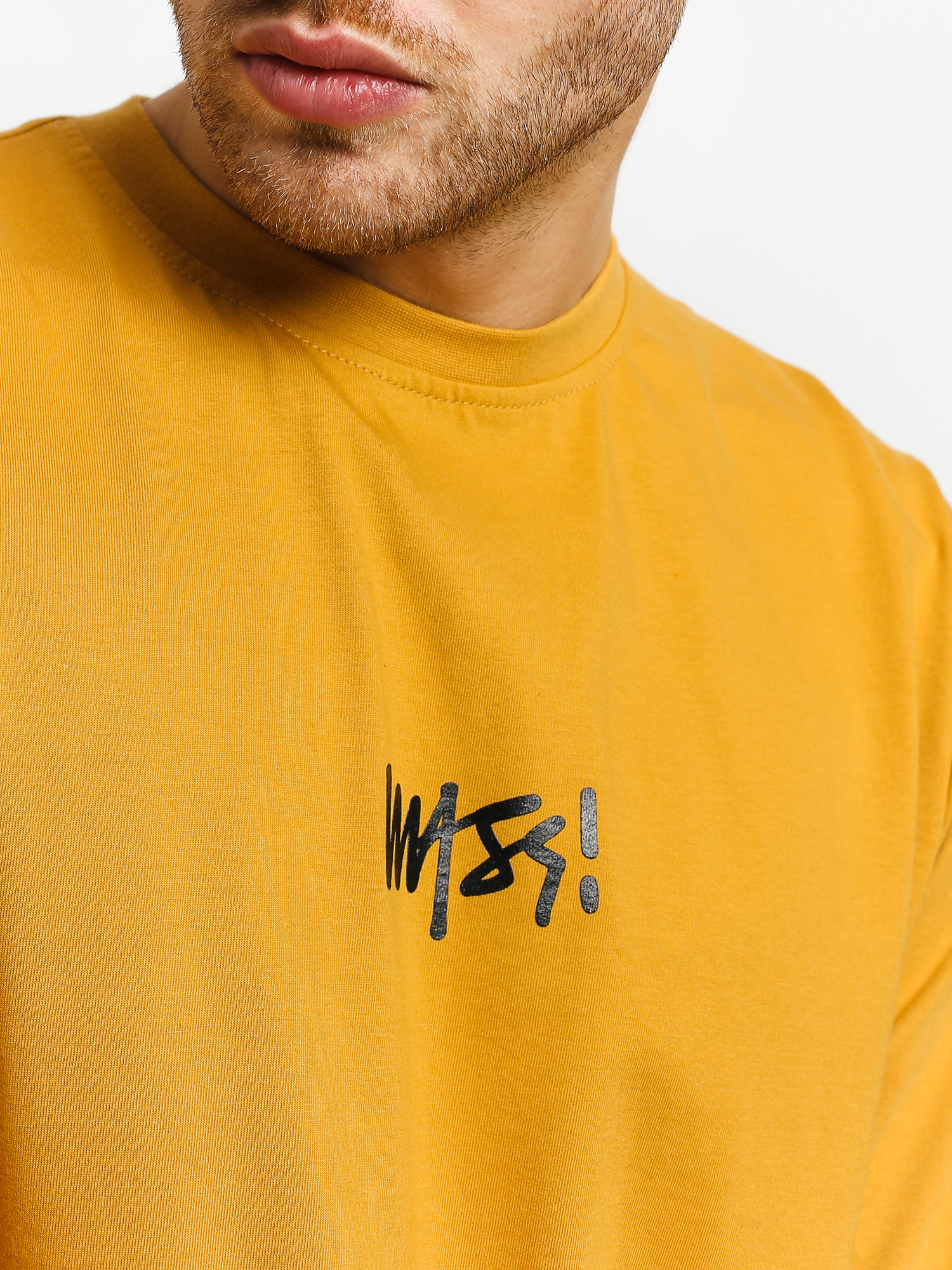 Longsleeve MassDnm Signature Small Logo (wheat)