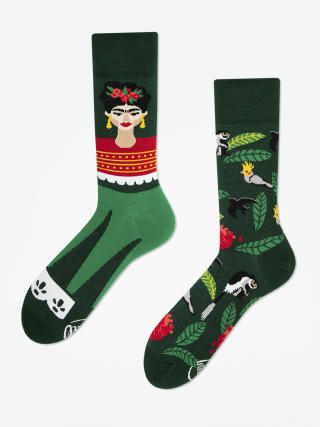 Чорапи Many Mornings Feel Frida (green)