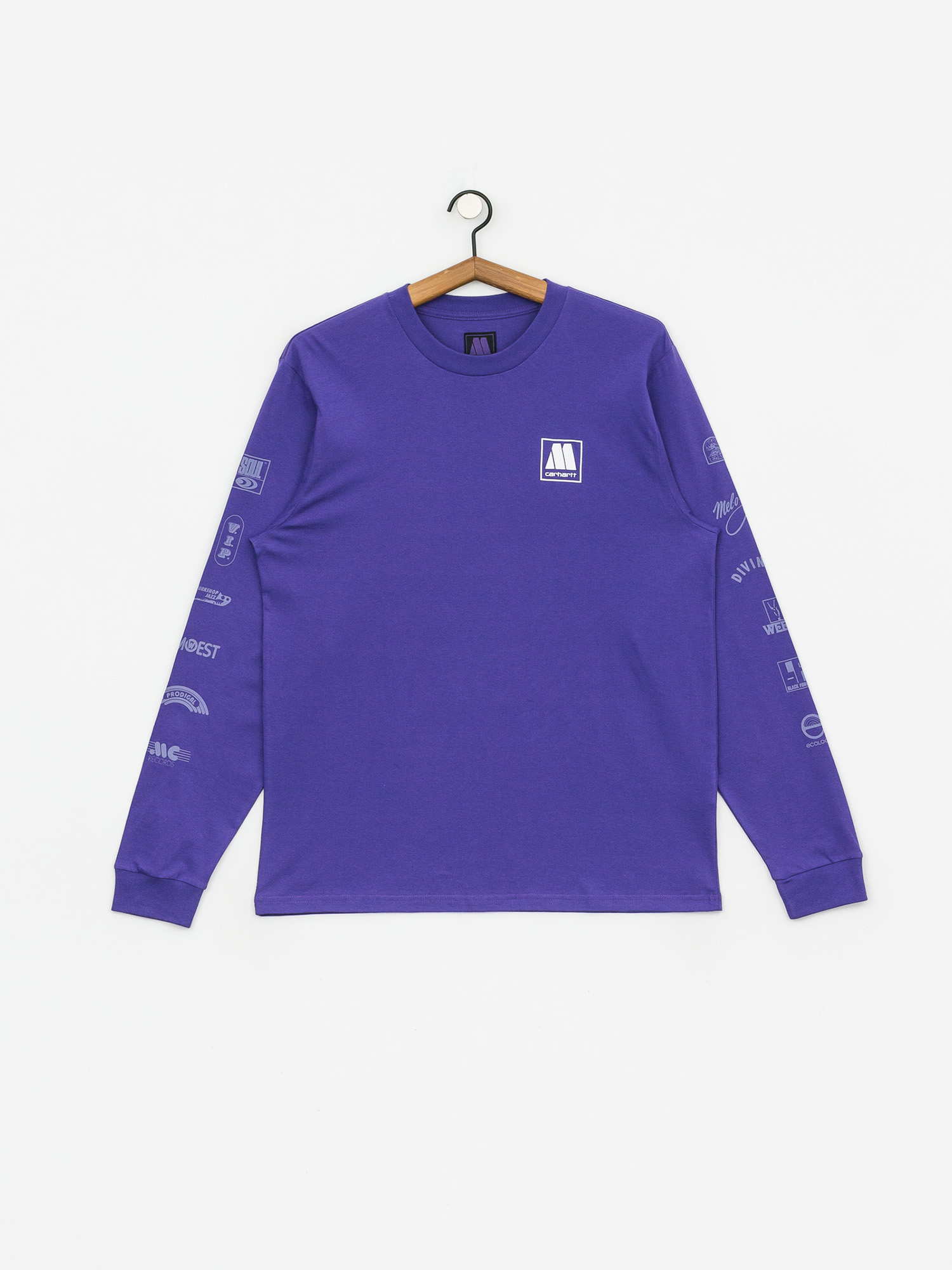 Longsleeve Carhartt WIP Motown Sublabels (prism violet)