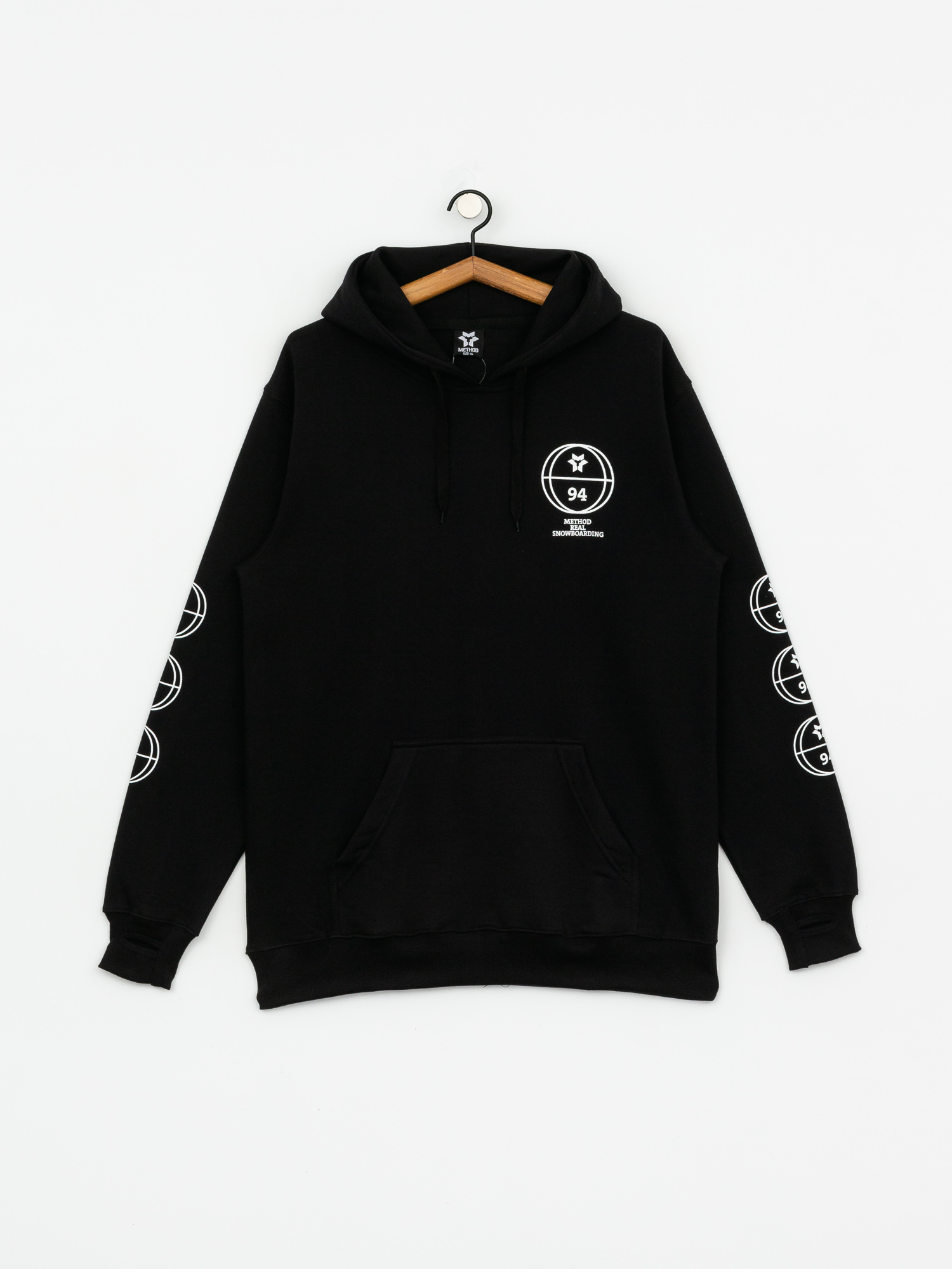 Bluza z kapturem Method 94 HD (black)