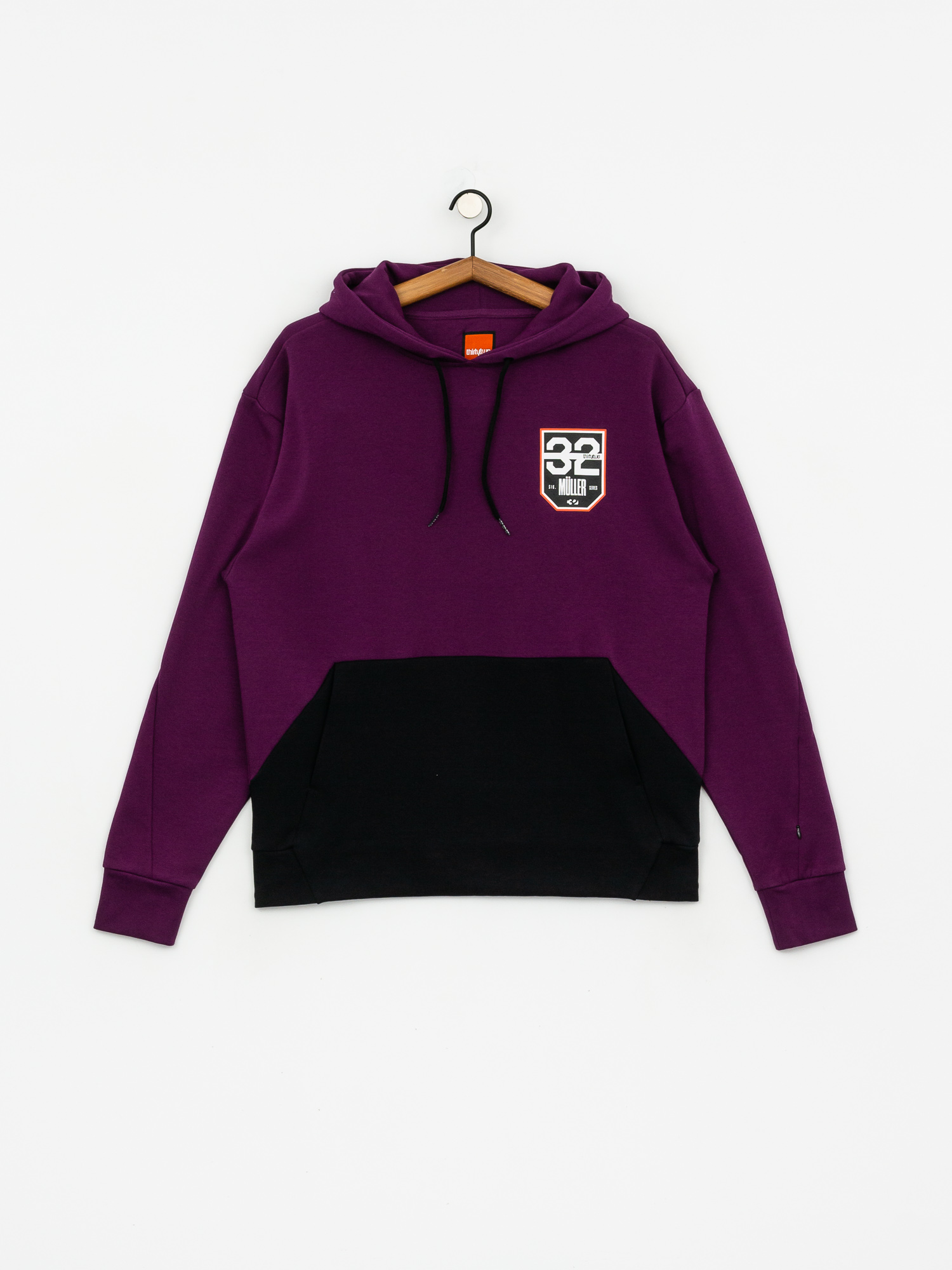 Męska Bluza z kapturem ThirtyTwo Tm HD (deep purple)