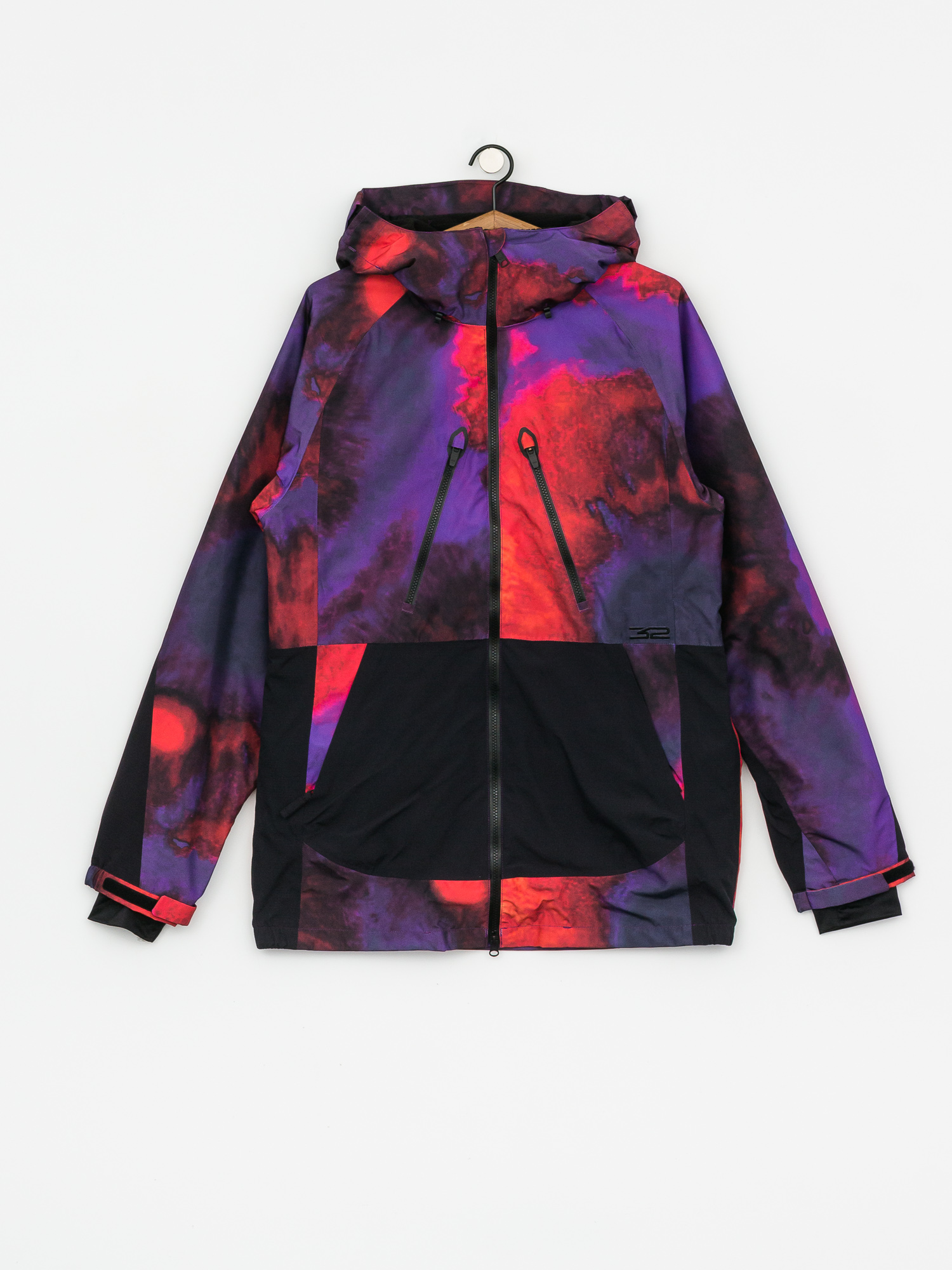 Męska Kurtka snowboardowa ThirtyTwo Mullair (black/purple)