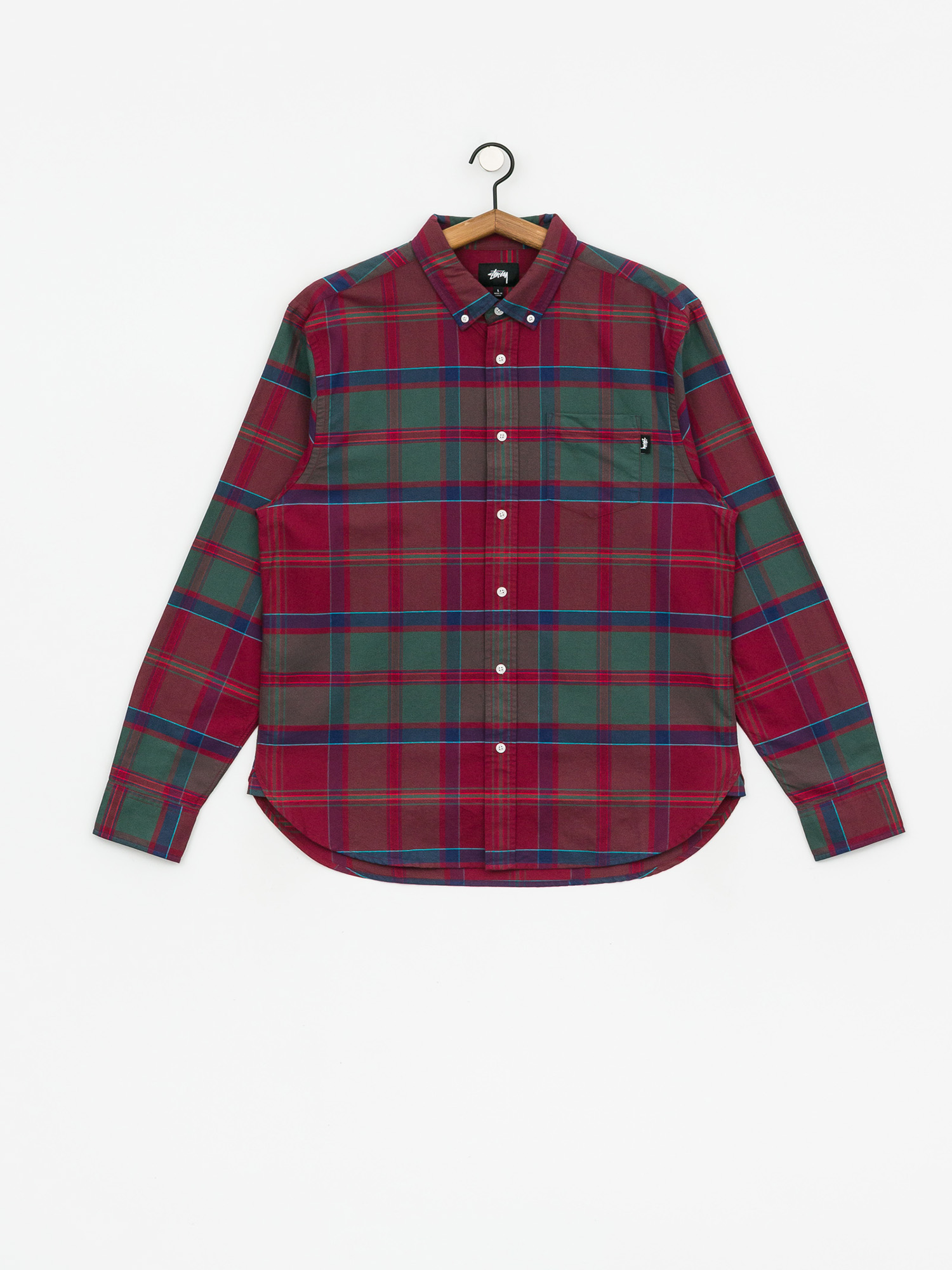 Koszula Stussy Classic Oxford (red plaid)