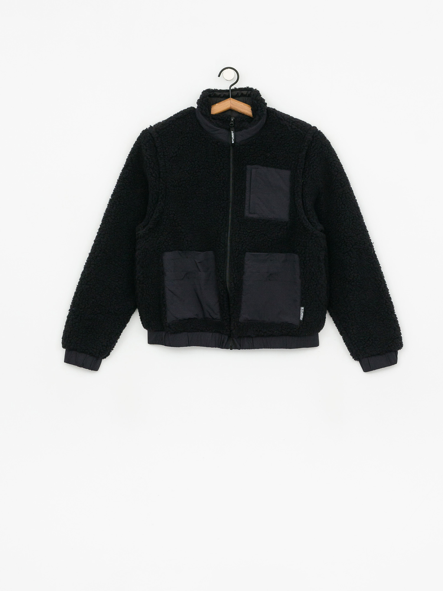 Kurtka Stussy Convertible Sherpa Wmn (black)