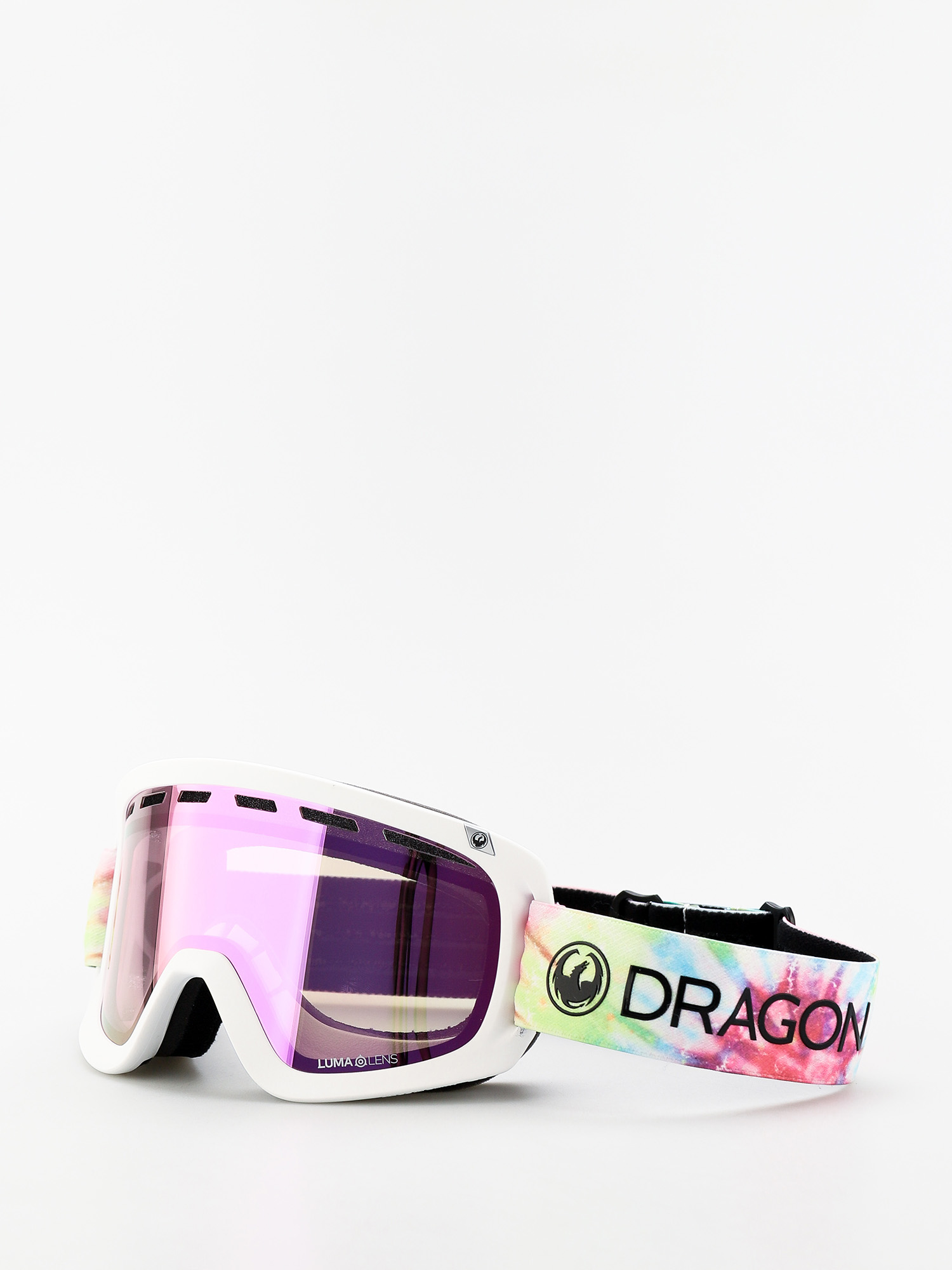 Gogle Dragon D1 OTG (tie dye/lumalens pink ion/lumalens dark smoke)