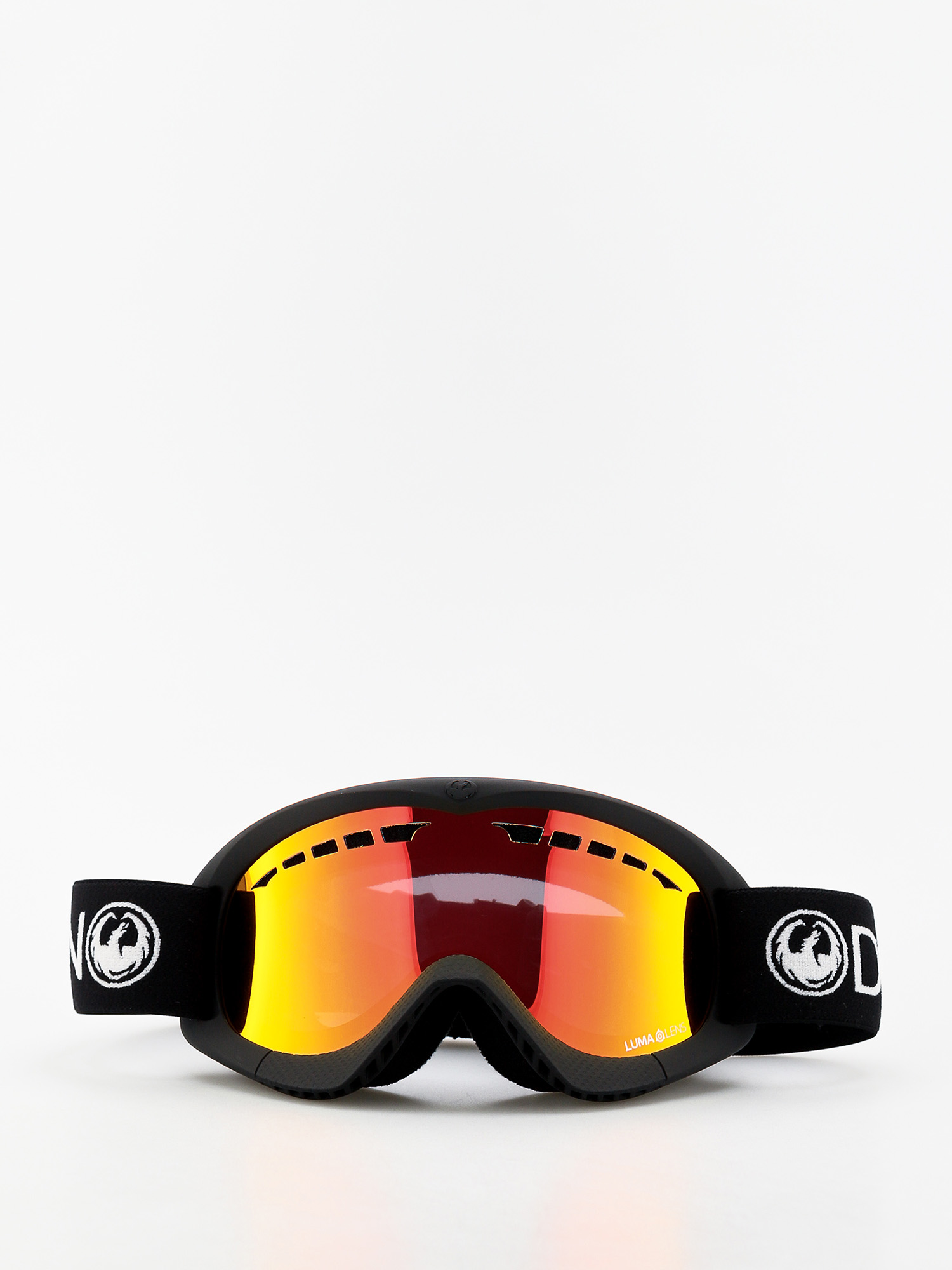 Gogle Dragon DXS (black/lumalens red ion)