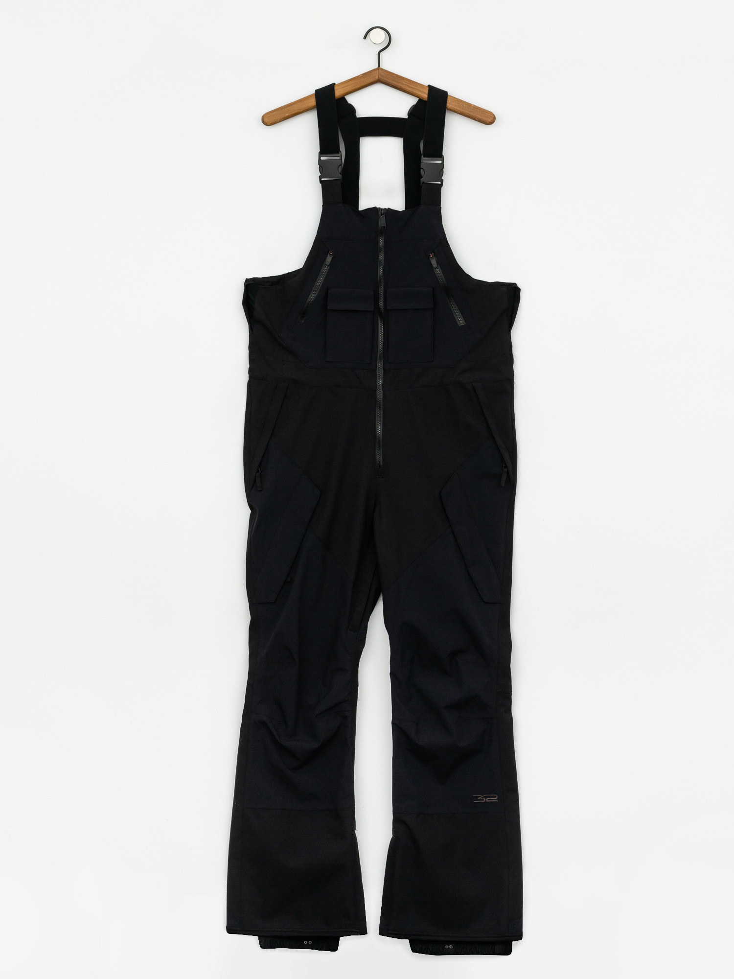 Męskie Spodnie snowboardowe ThirtyTwo Mullair Bib (black)