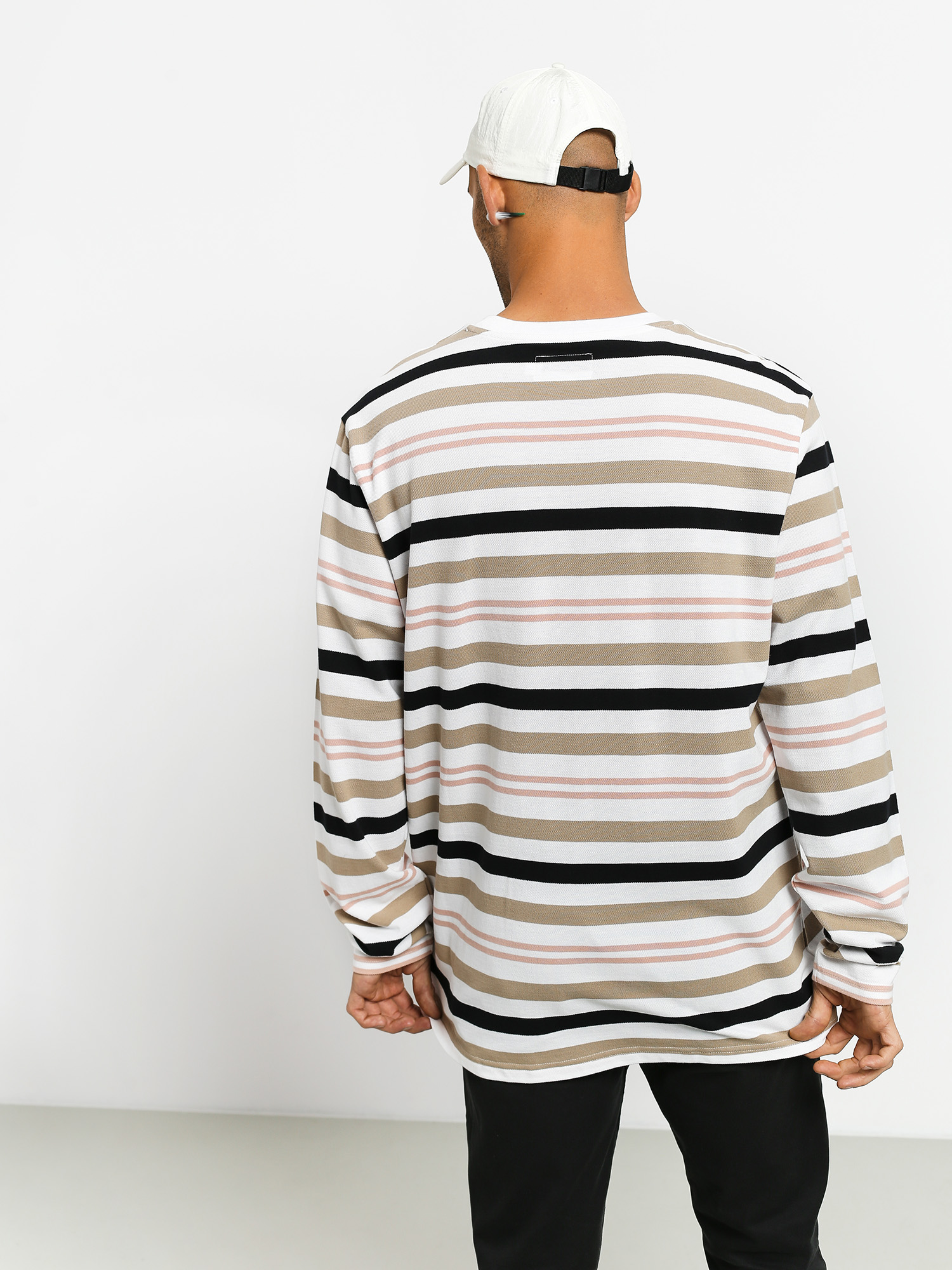 Longsleeve Diamond Supply Co. Marquise Striped (white)