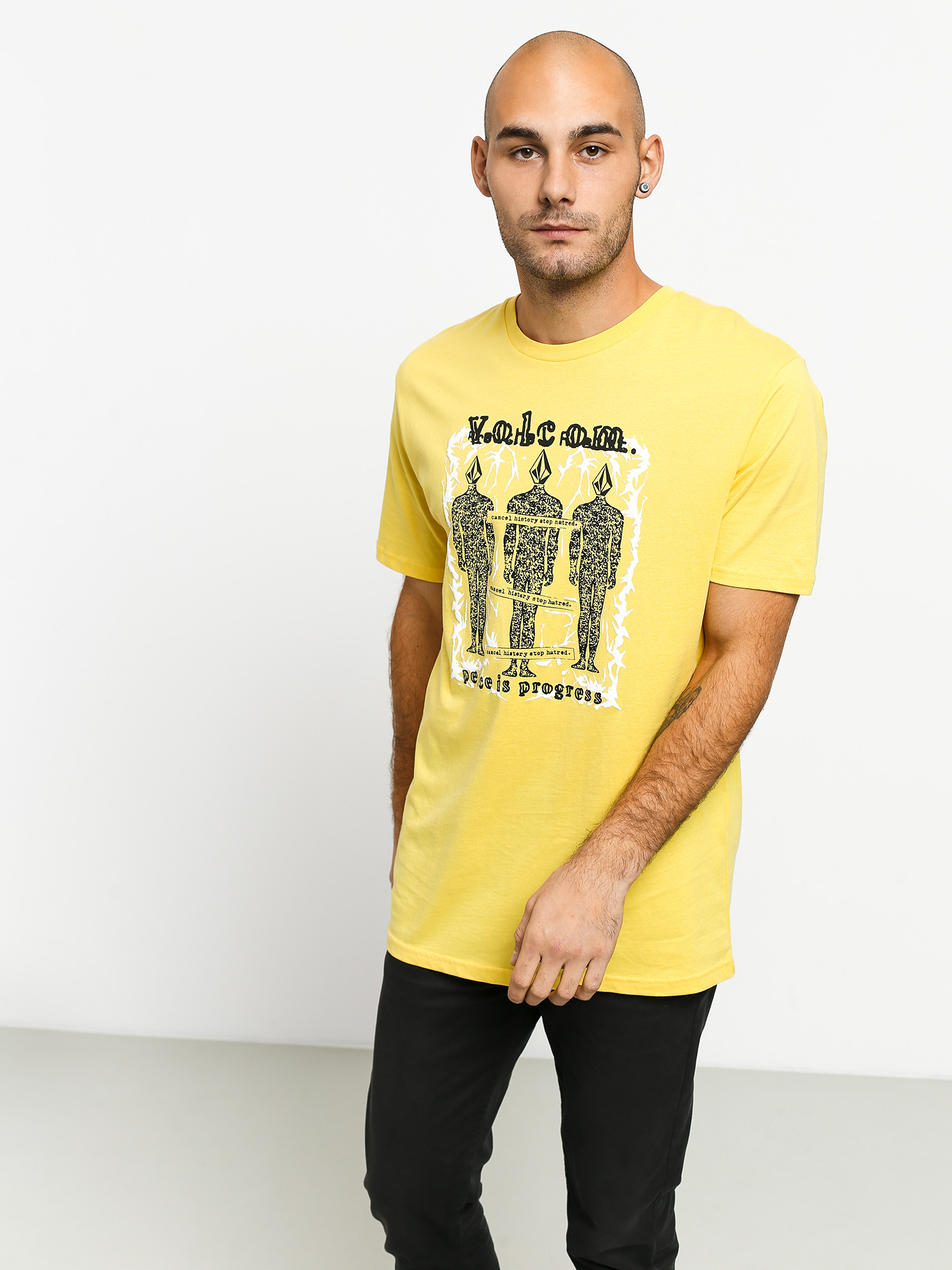 T-shirt Volcom Progressive (yel)