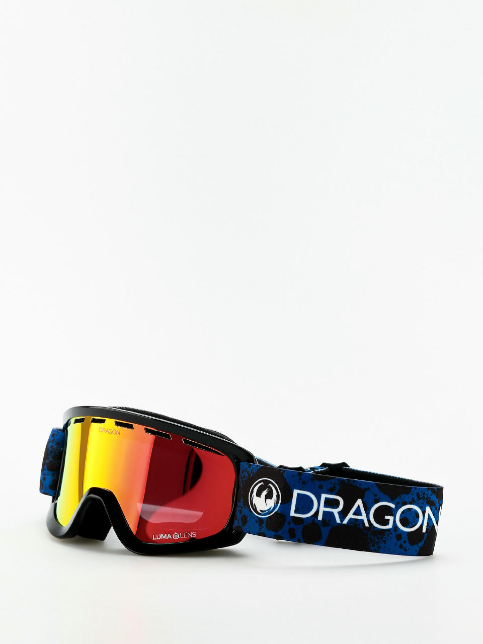 Gogle Dragon Lil D (dart blue/lumalens red ion)