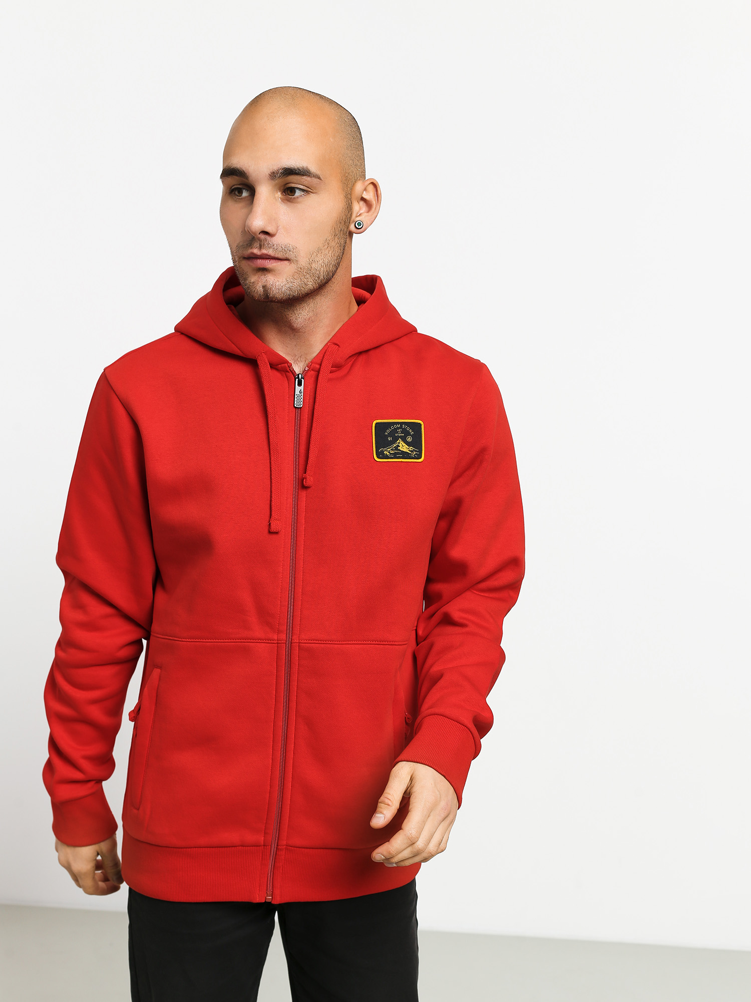 Bluza z kapturem Volcom Tuning ZHD (bor)
