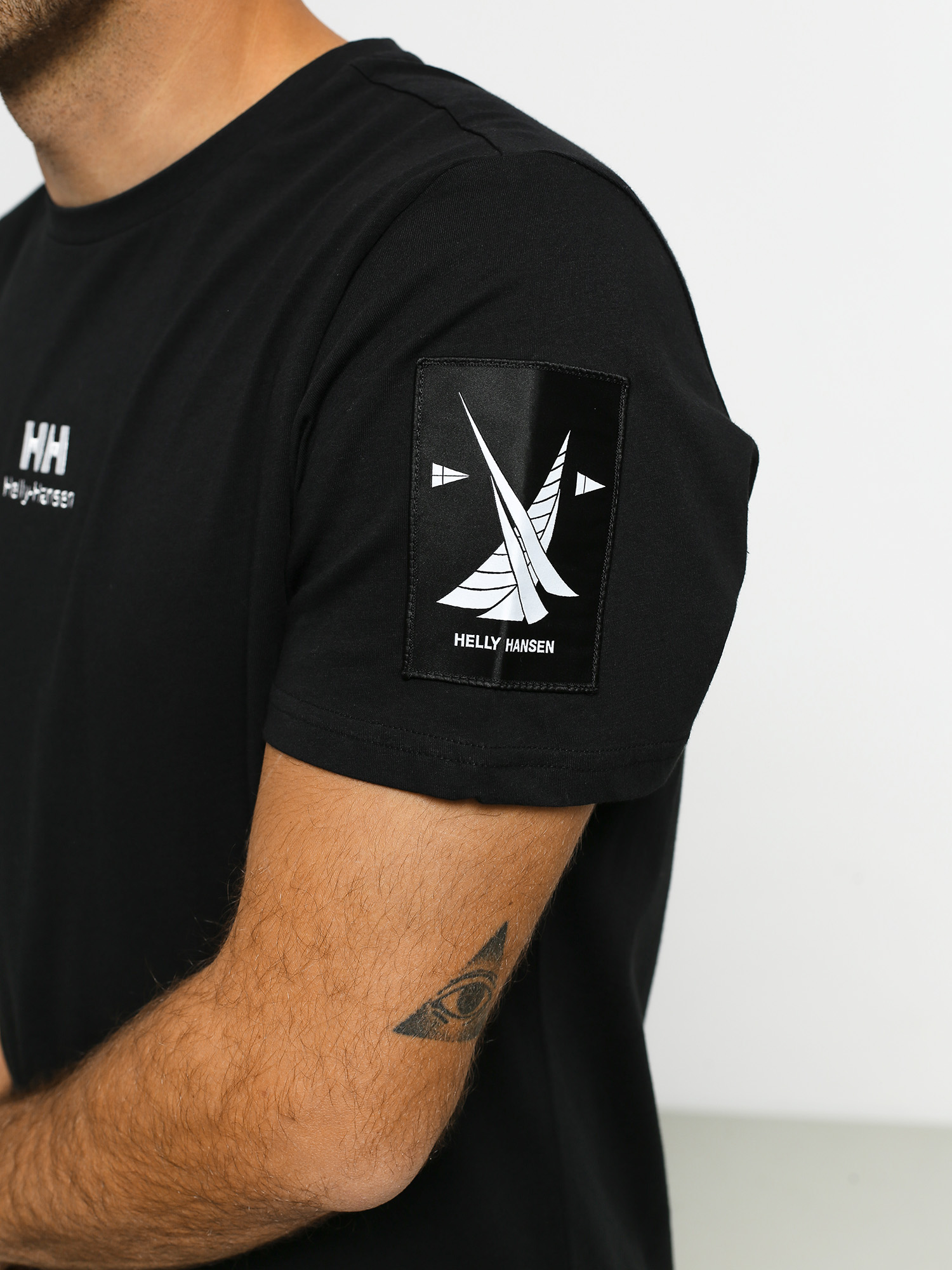 T-shirt Helly Hansen Twin Logo (black)