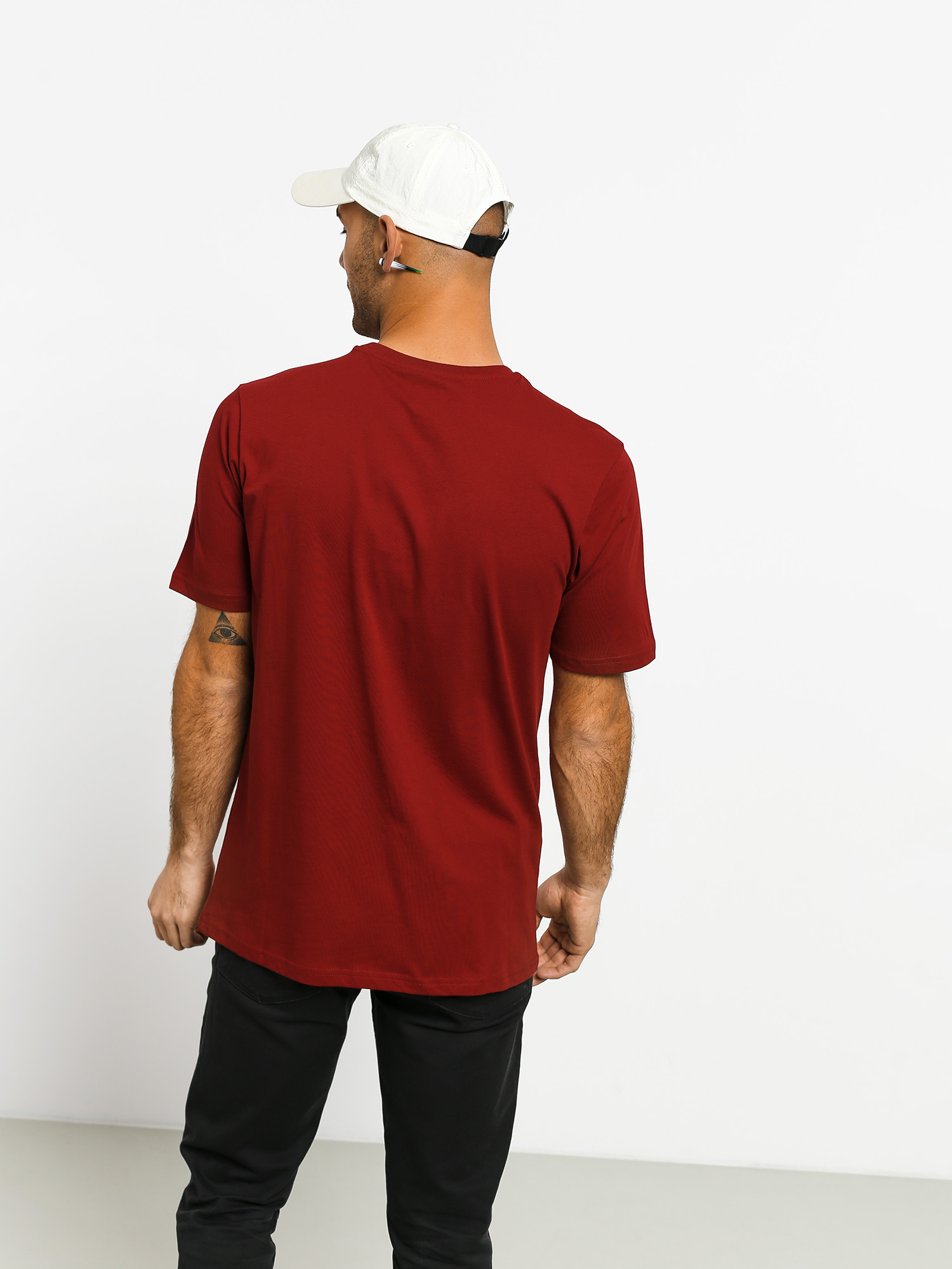 T-shirt Helly Hansen Logo (oxblood)
