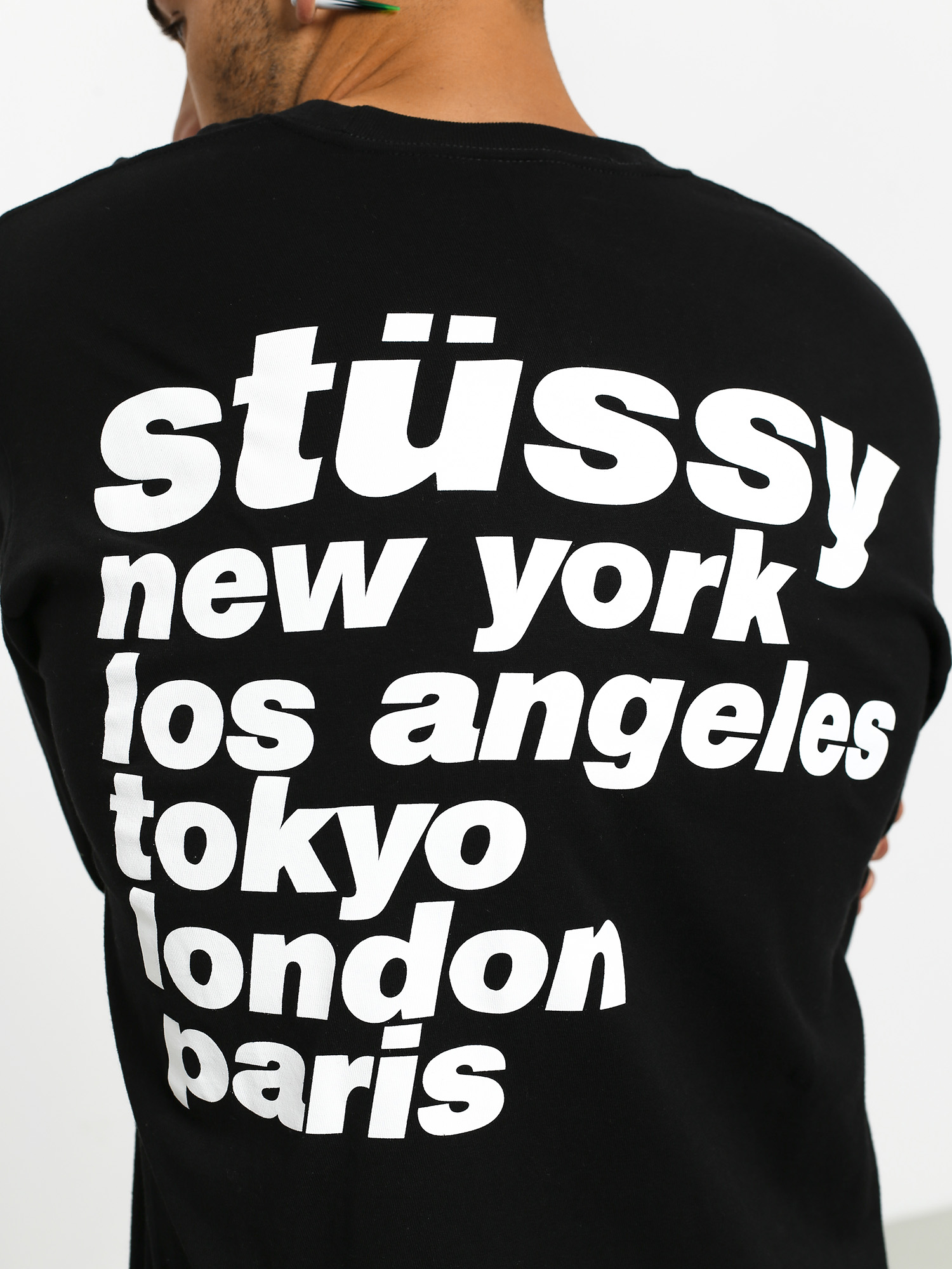 Longsleeve Stussy Italic (black)