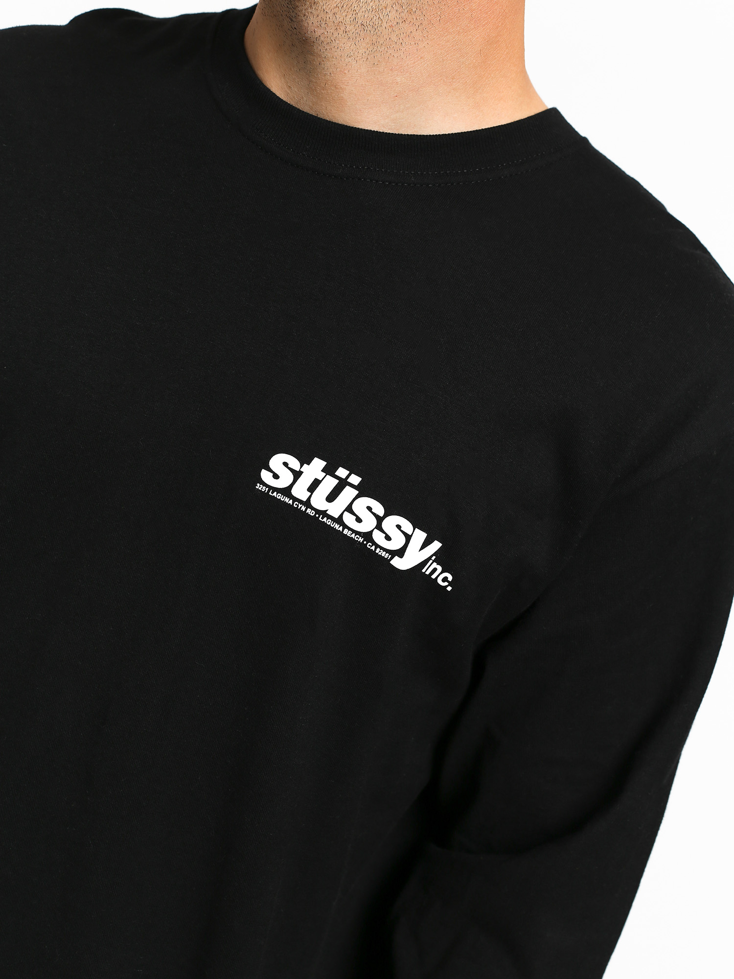 Longsleeve Stussy Italic (black)