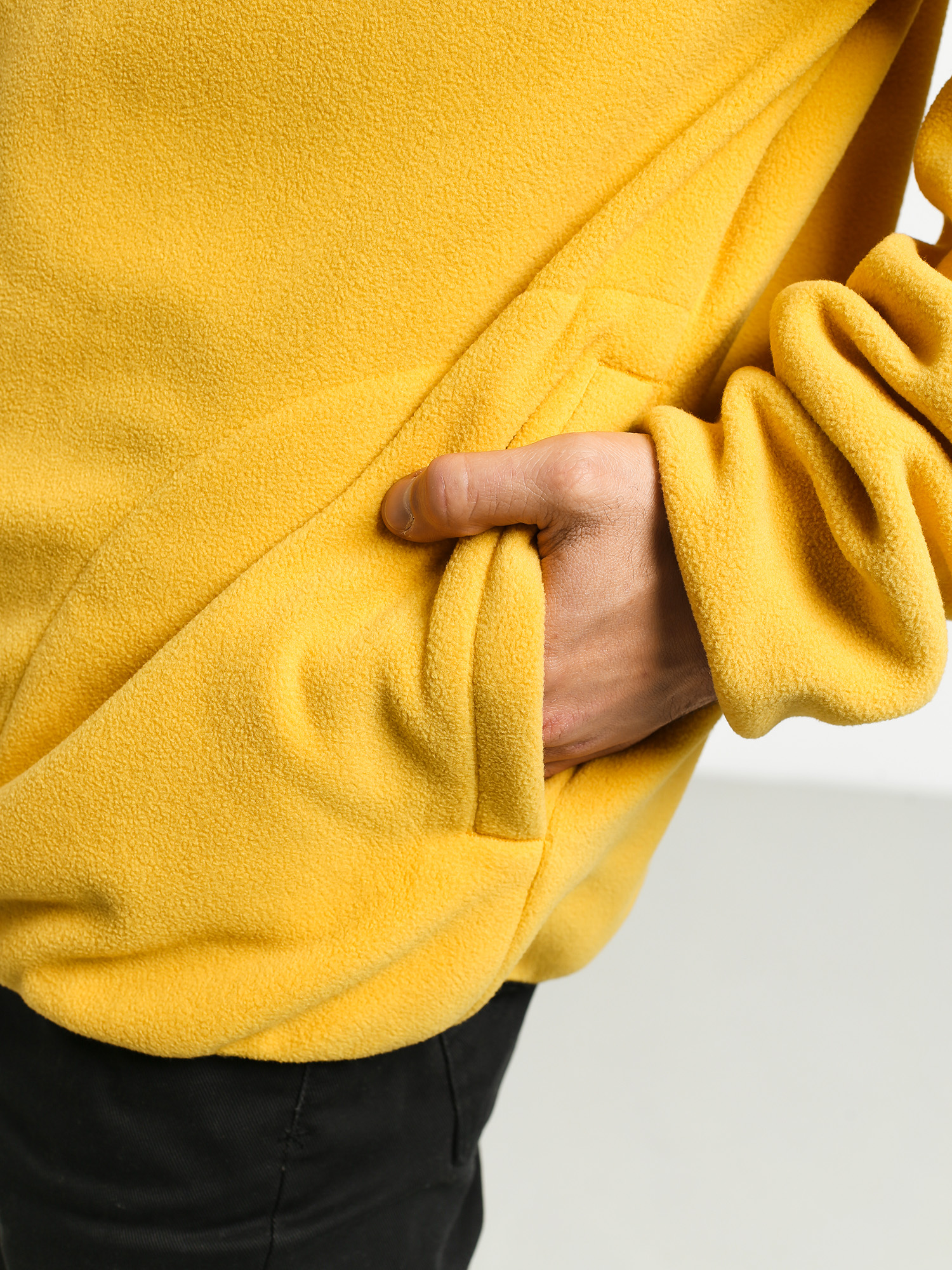 Bluza Stussy Basic Polar Fleece Mock (mustard)
