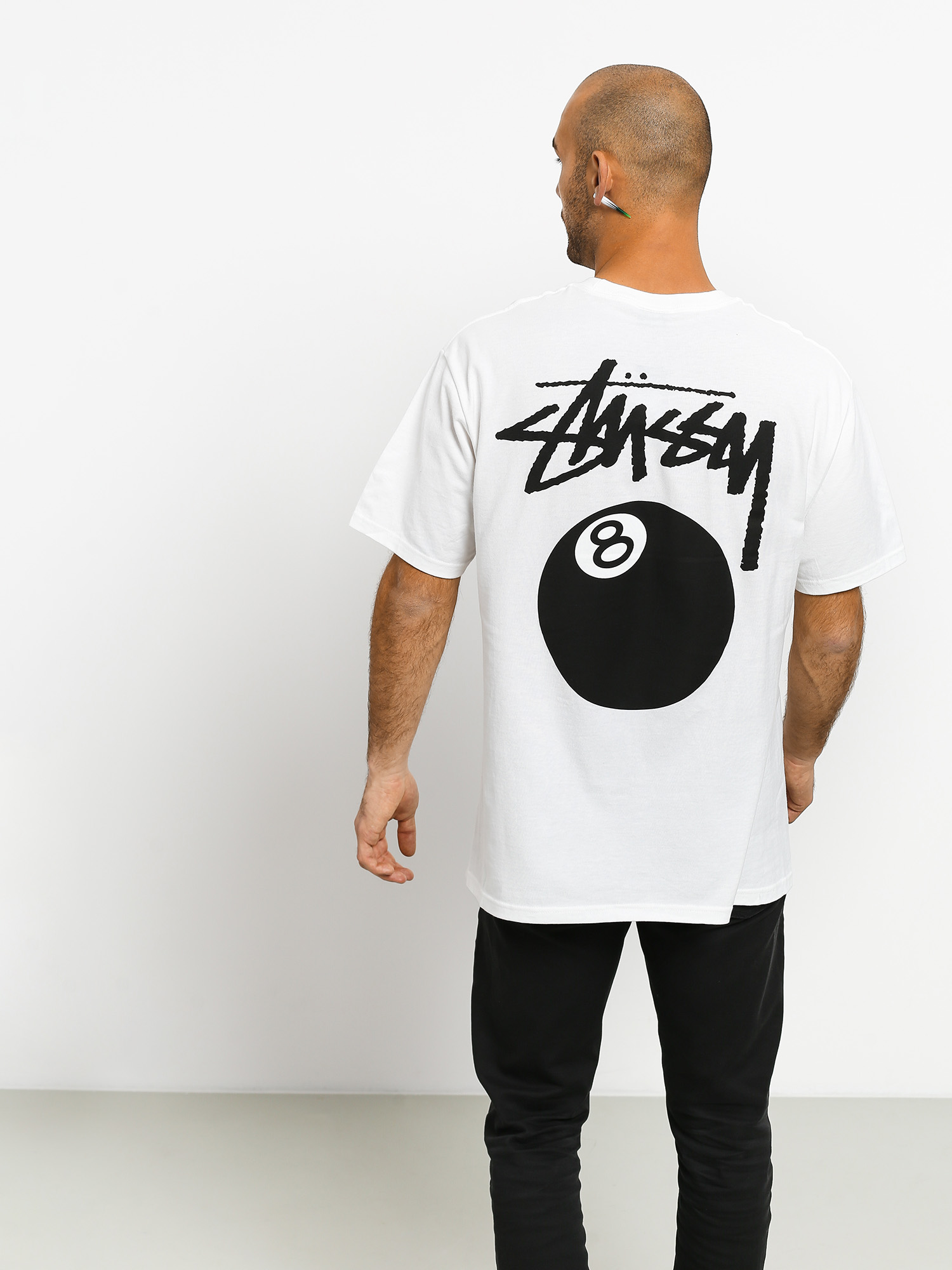 T-shirt Stussy 8 Ball (white)