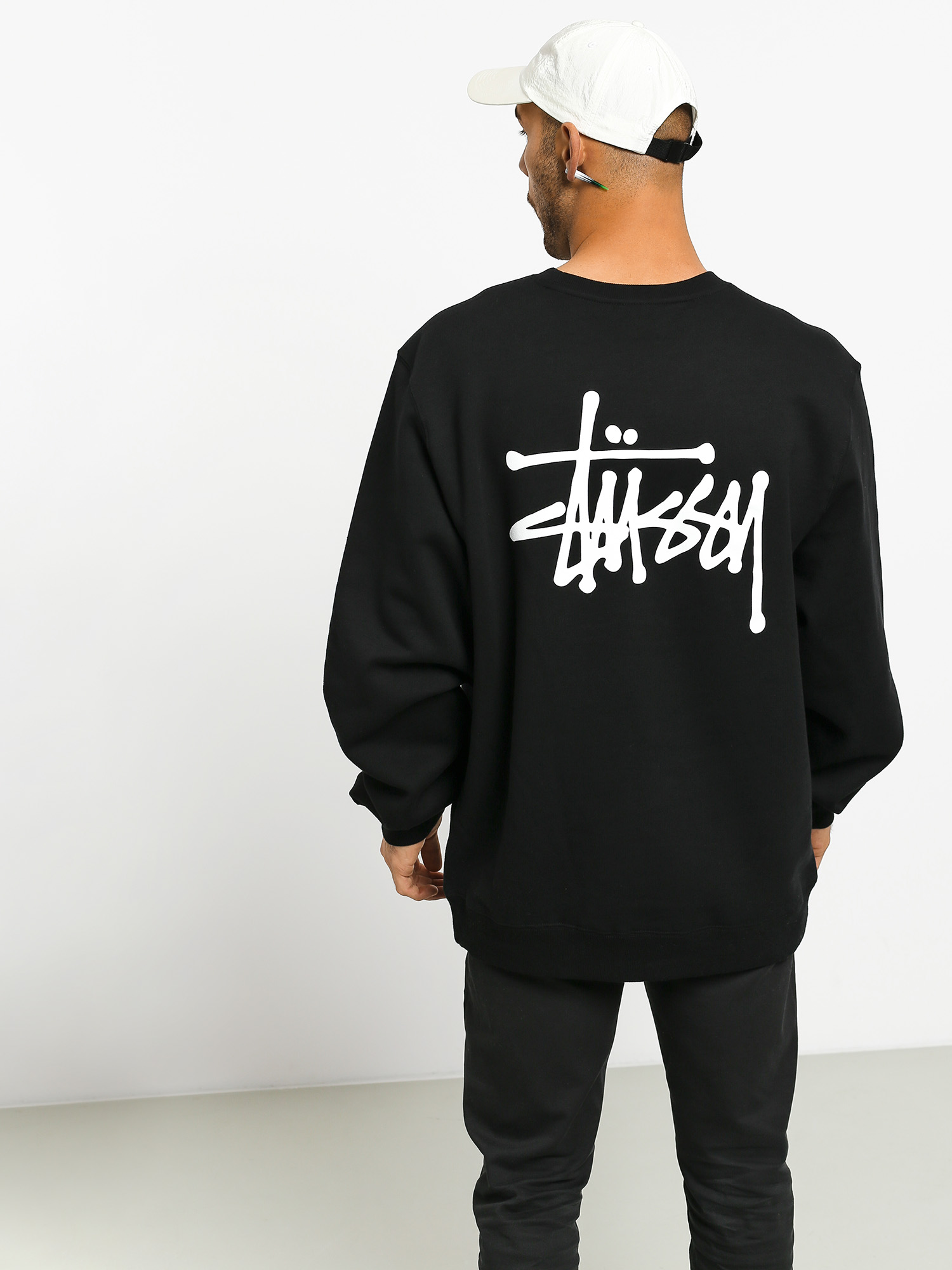 Bluza Stussy Basic Stussy (black)