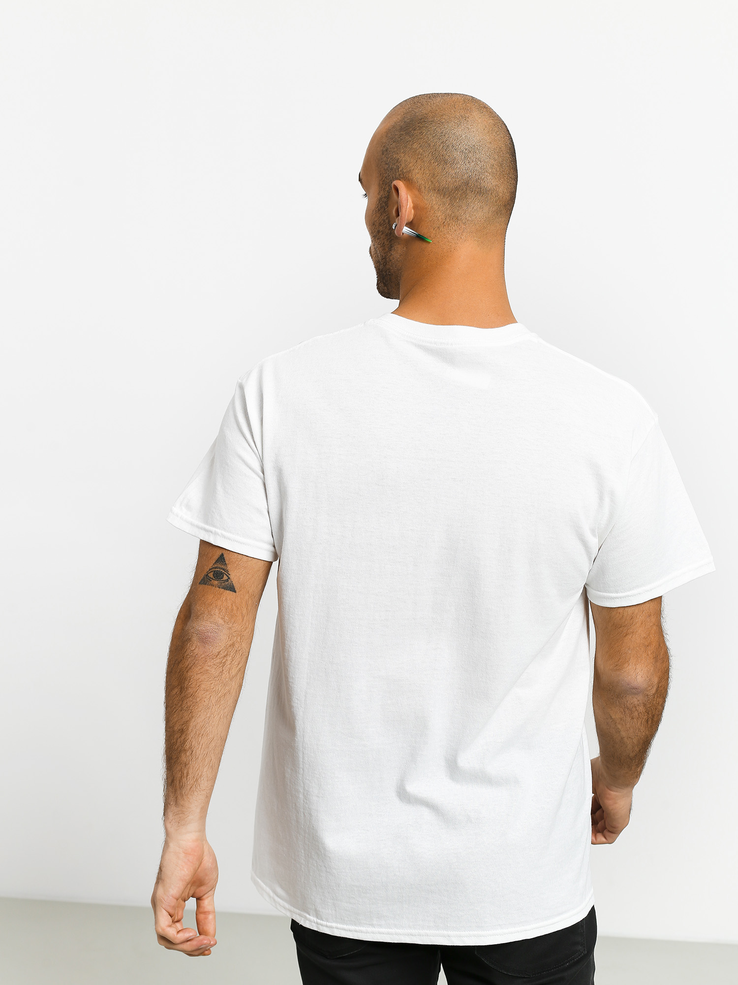 T-shirt Grizzly Griptape Stamp (white/black)