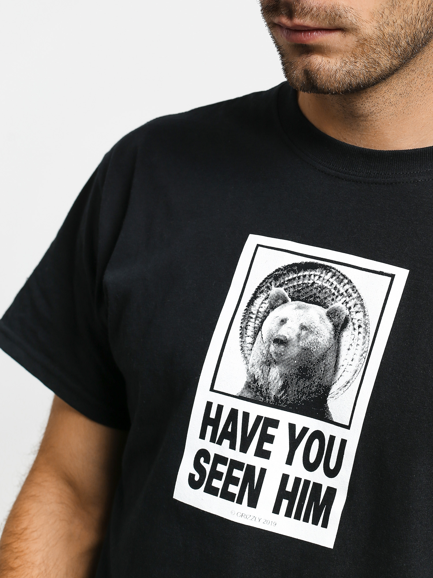 T-shirt Grizzly Griptape Grizzly Chin (black)