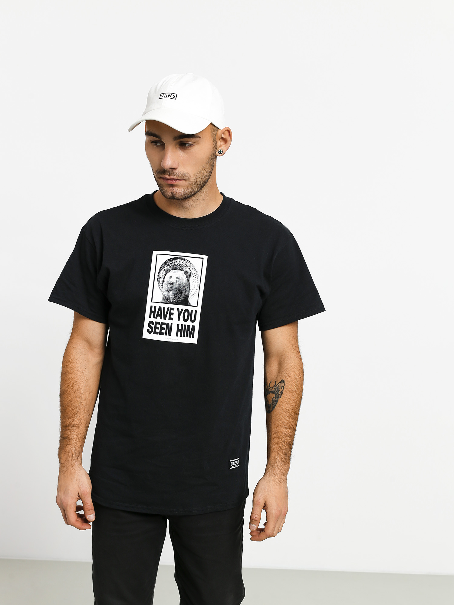 T-shirt Grizzly Griptape Grizzly Chin (black)
