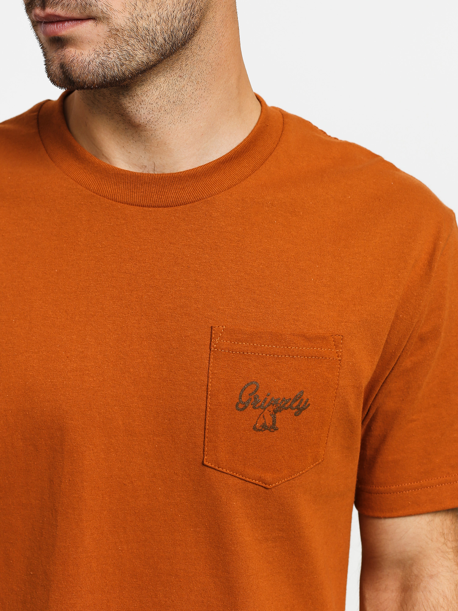 T-shirt Grizzly Griptape Grizzly Ridge Pocket (sienna)